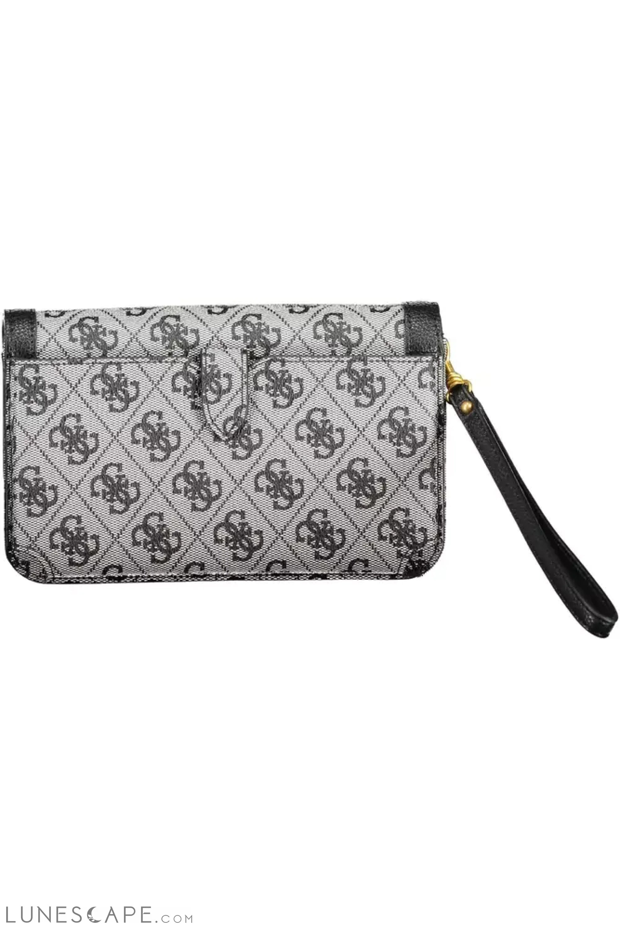 Guess Jeans Black Polyethylene Women Wallet LUNESCAPE