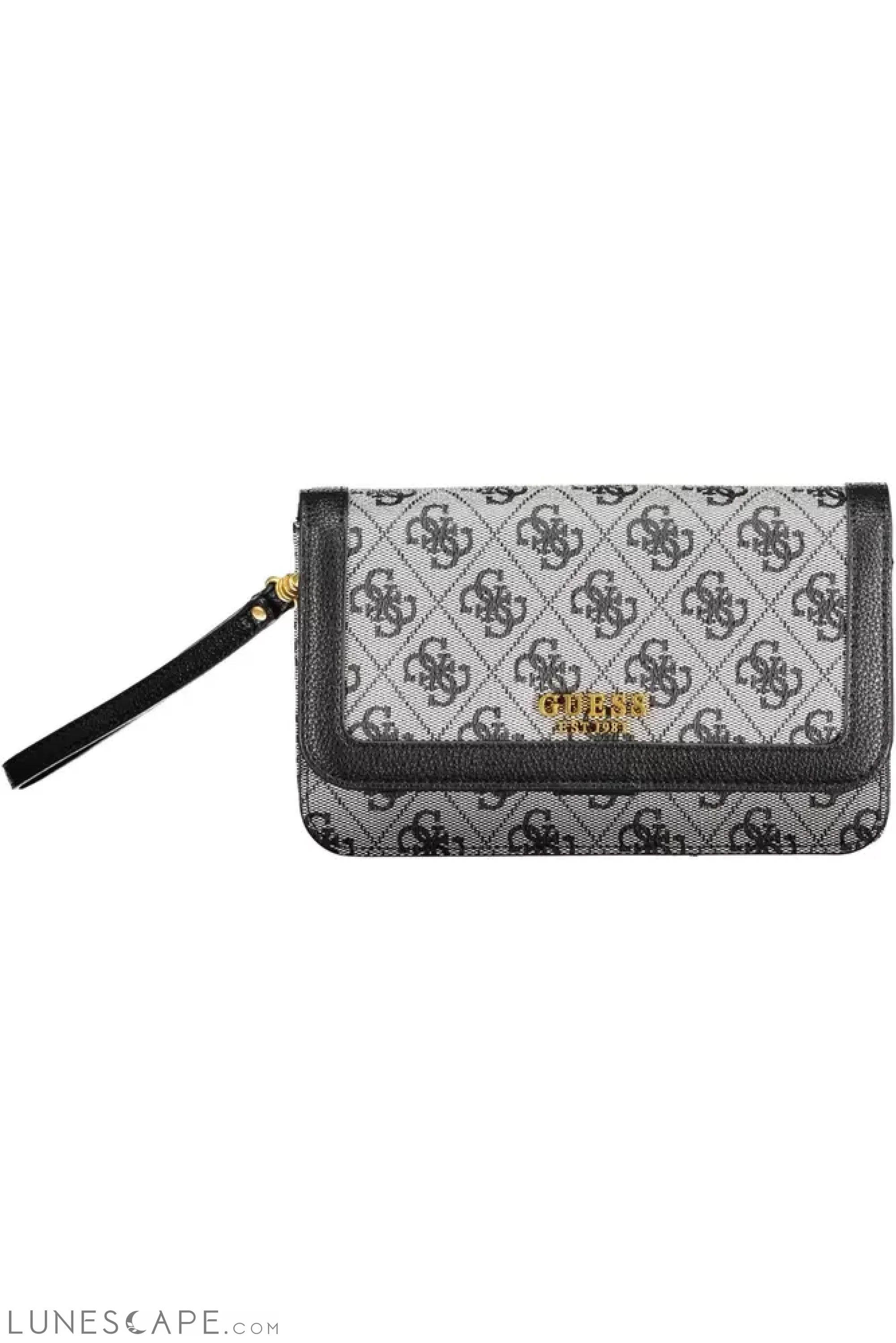 Guess Jeans Black Polyethylene Women Wallet LUNESCAPE