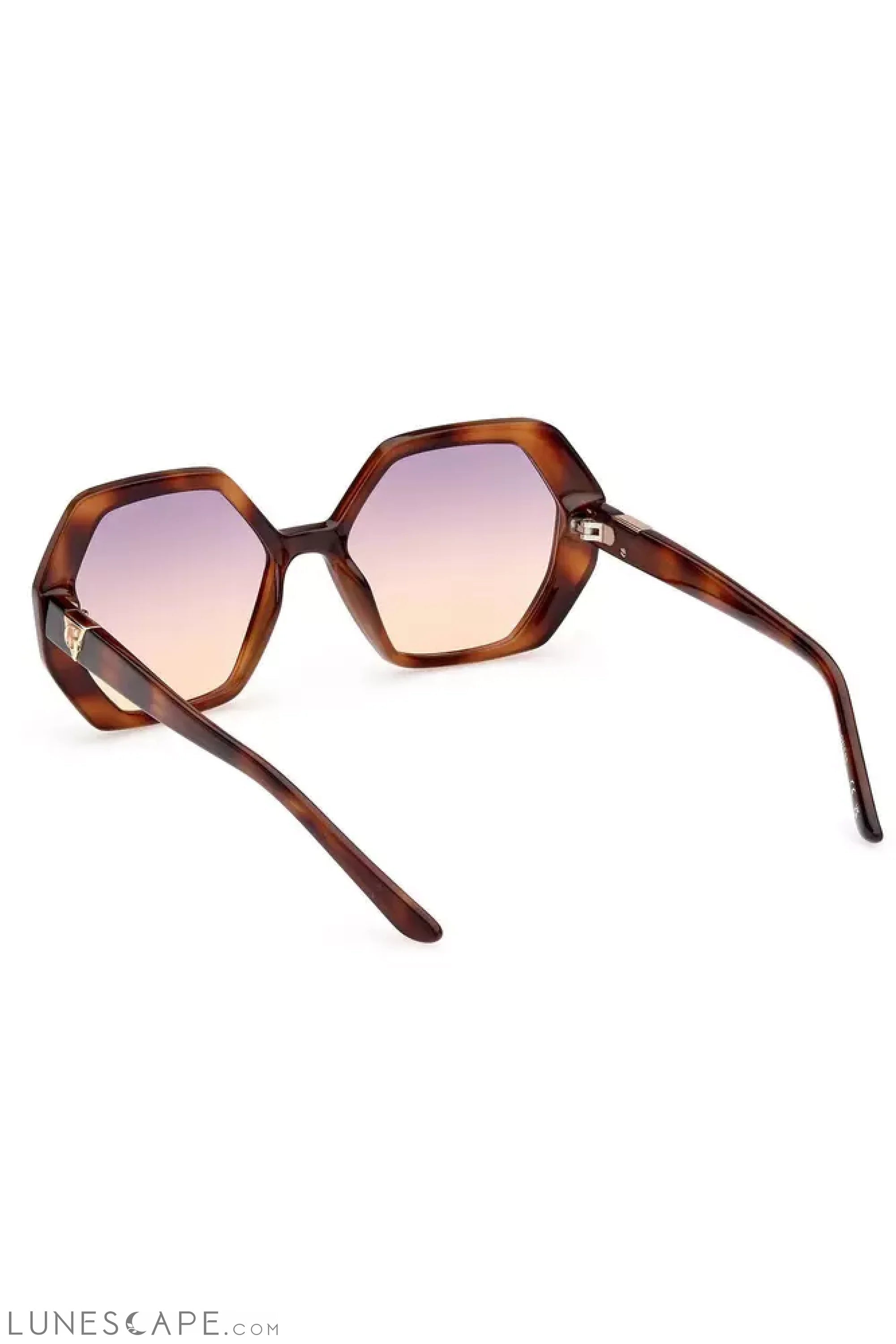 Guess Jeans Brown Injected Plastic Women Sunglasses LUNESCAPE