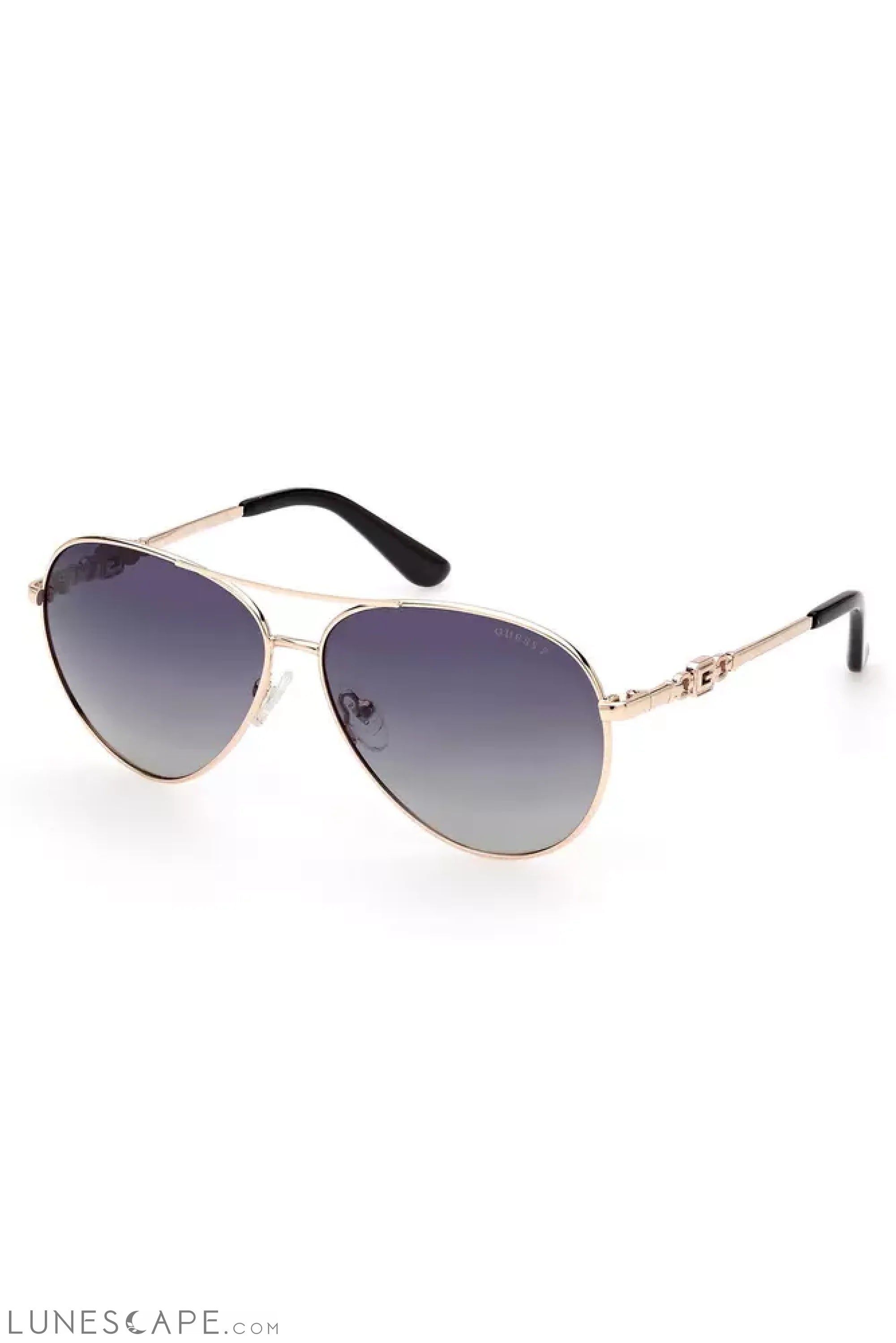 Guess Jeans Gold Metal Women Sunglass LUNESCAPE