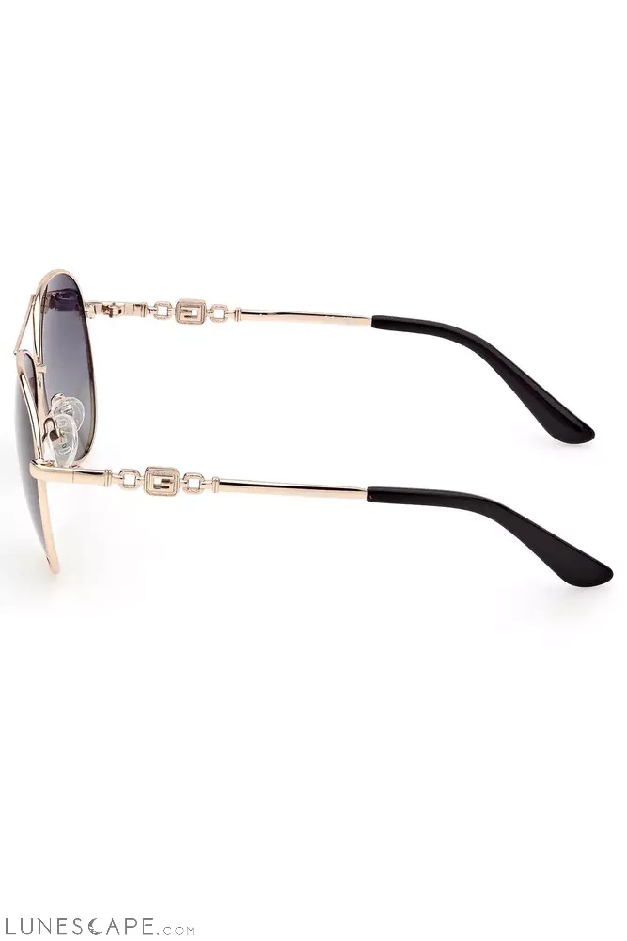 Guess Jeans Gold Metal Women Sunglass LUNESCAPE