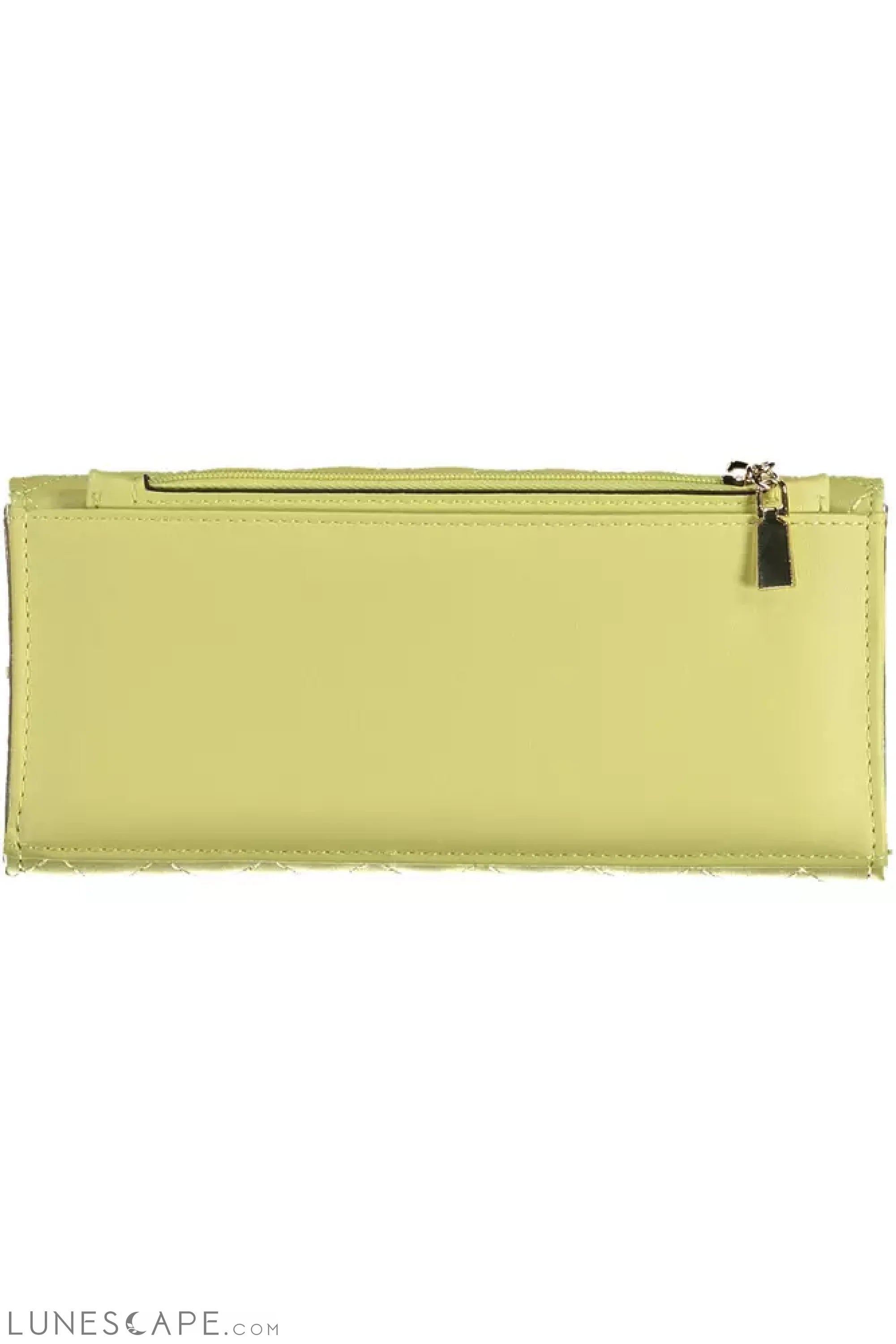 Guess Jeans Yellow Polyethylene Women Wallet LUNESCAPE