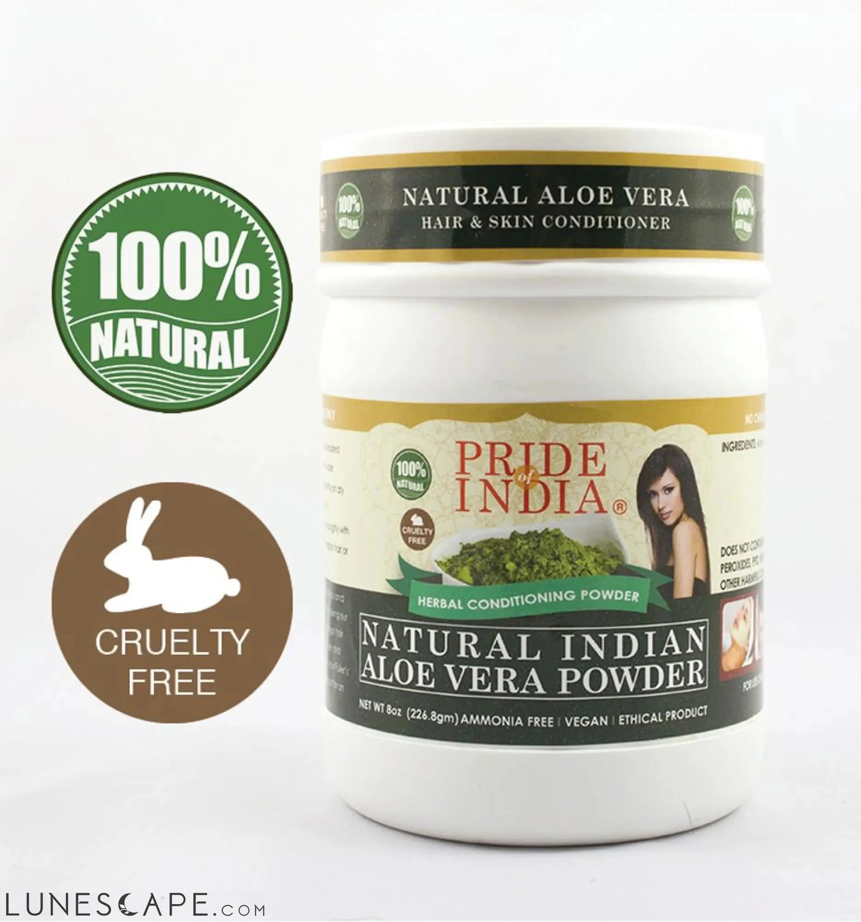 Hair Bliss- Natural Aloe Vera Herbal Hair & Skin Conditioning Powder- LUNESCAPE