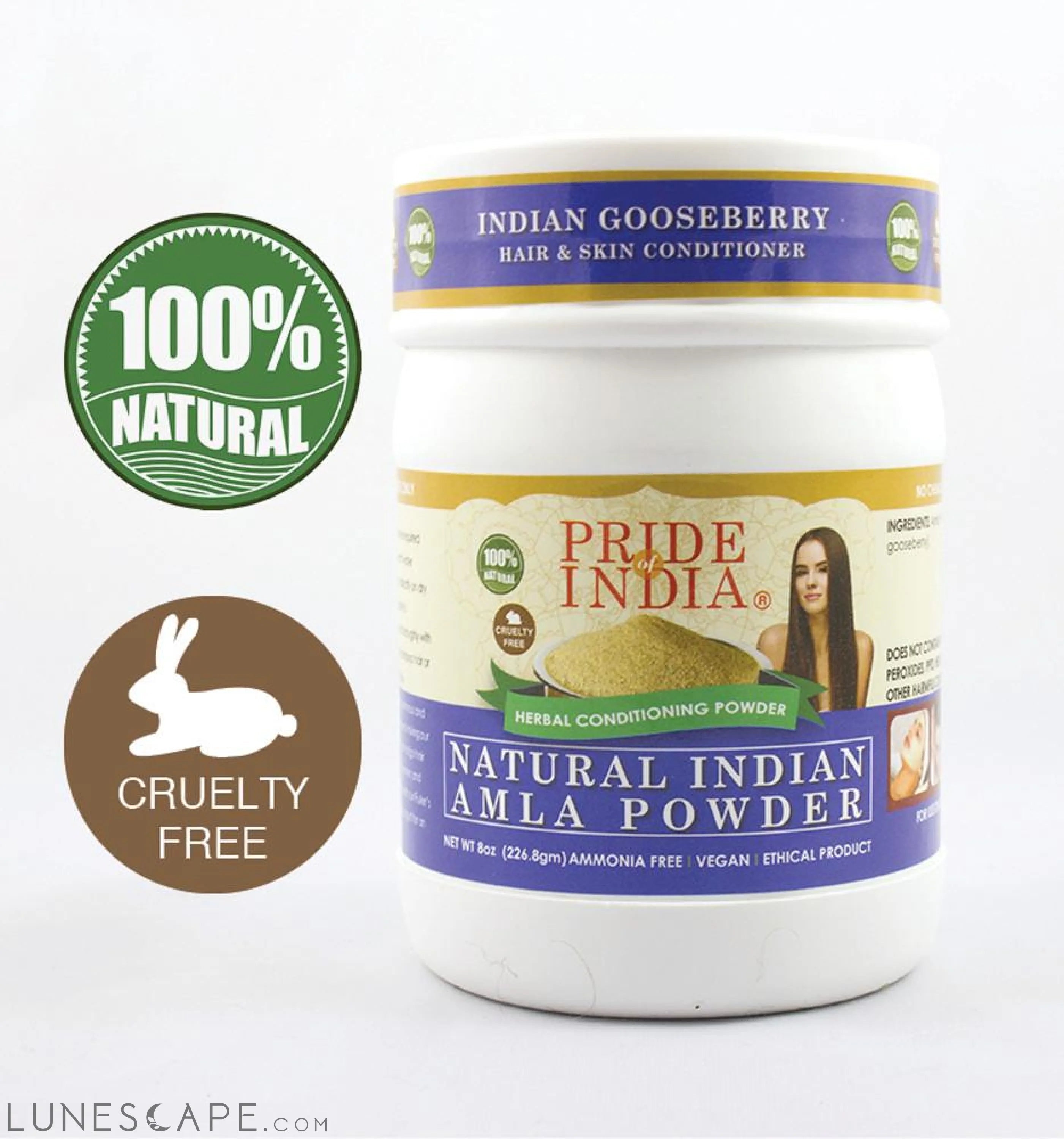 Hair Bliss- Natural Amla Gooseberry Herbal Hair & Skin Conditioning LUNESCAPE
