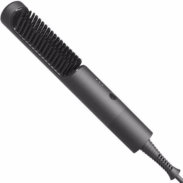 Hair Straightener Brush Ionic Ceramic Iron Straightening Hot Comb LUNESCAPE