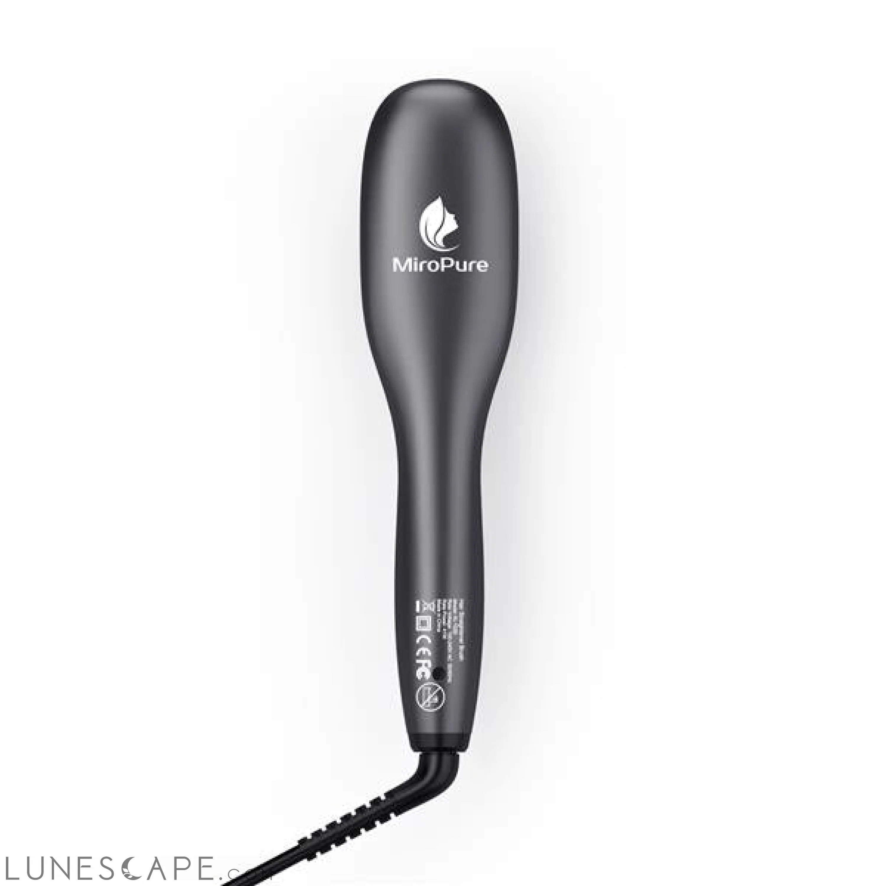 Hair Straightener Brush with Ionic Generator30s Fast Even Heating LUNESCAPE