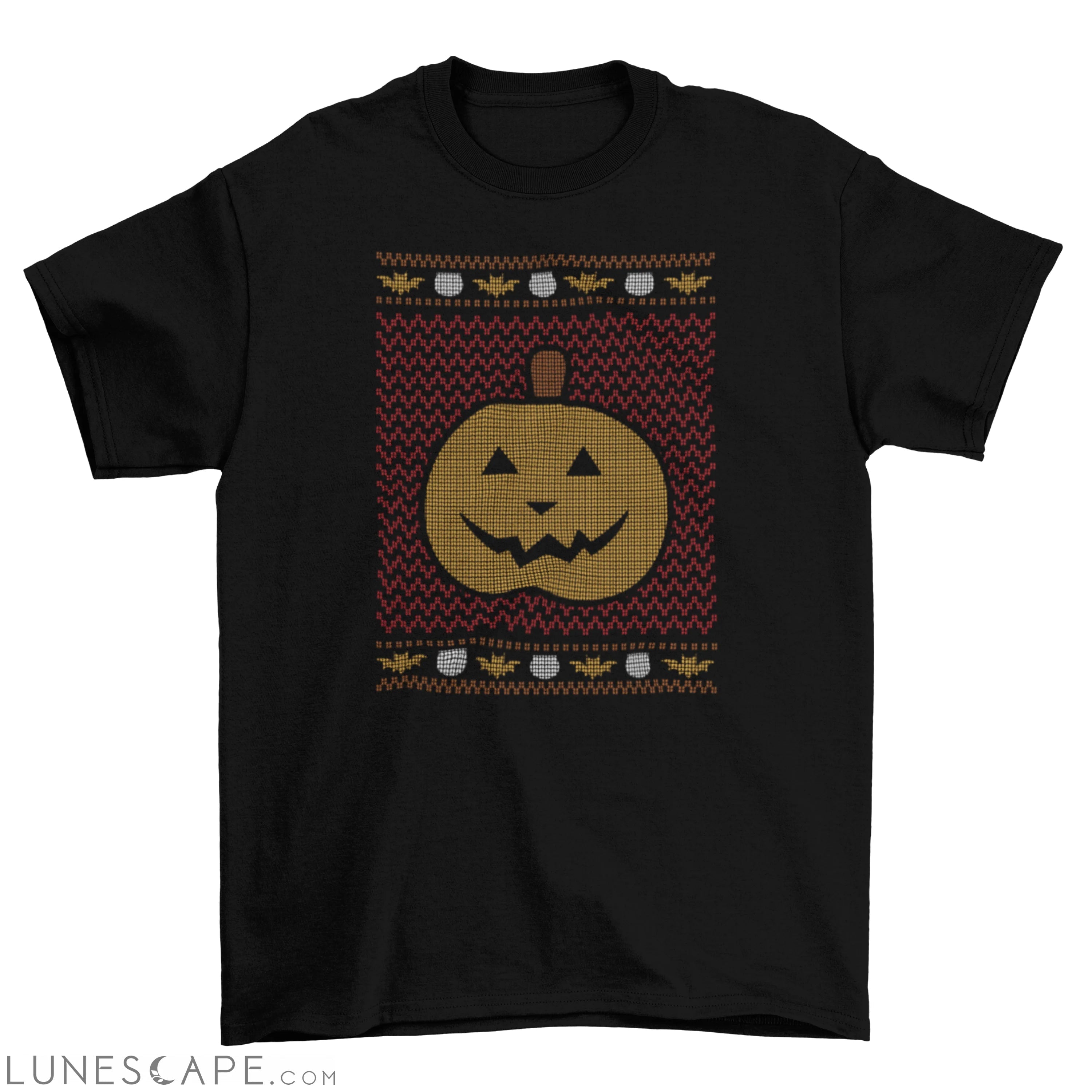 Halloween Jack O' Lantern t-shirt design LUNESCAPE