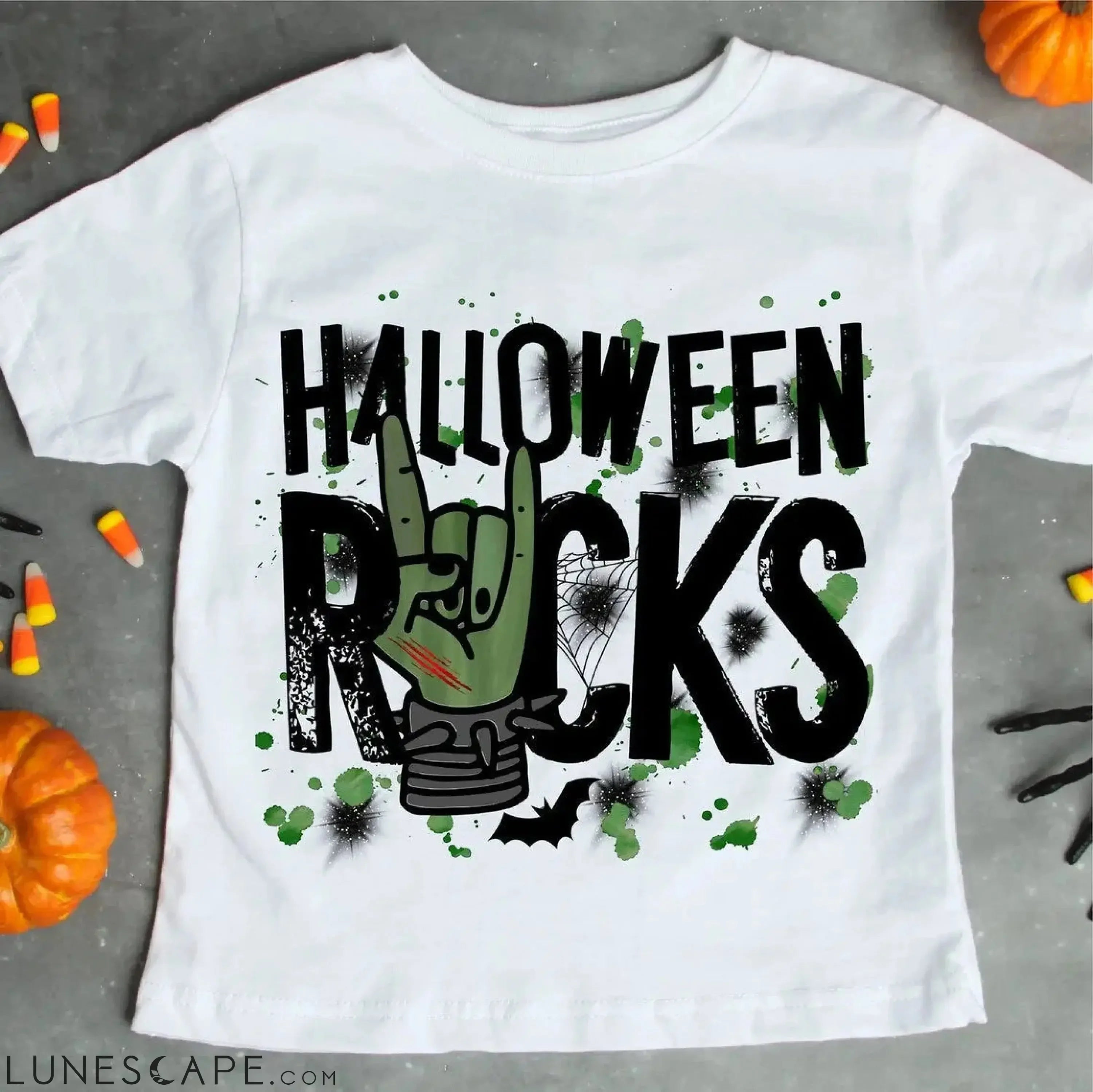 Halloween Rocks Halloween T-Shirt LUNESCAPE