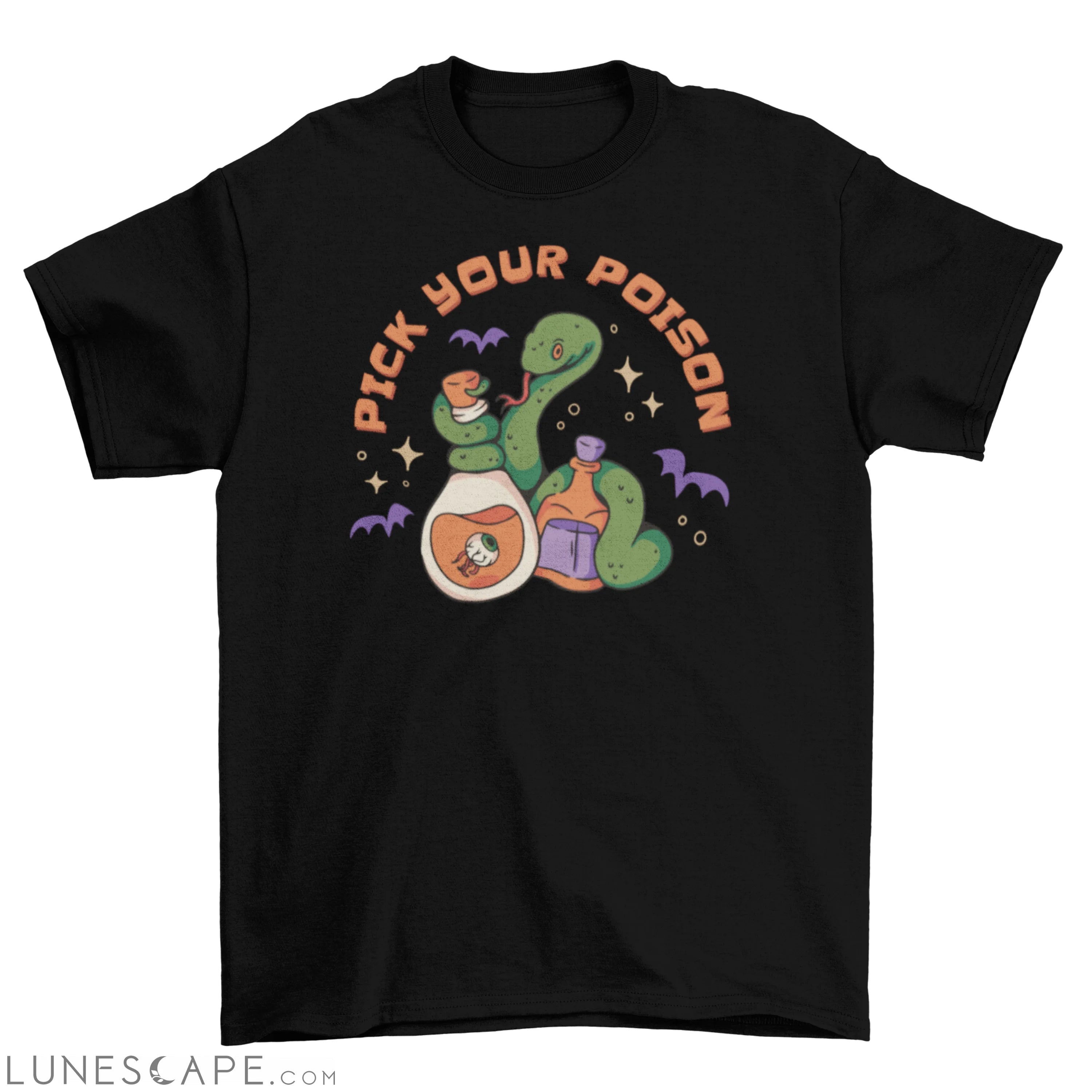 Halloween snake poison t-shirt LUNESCAPE