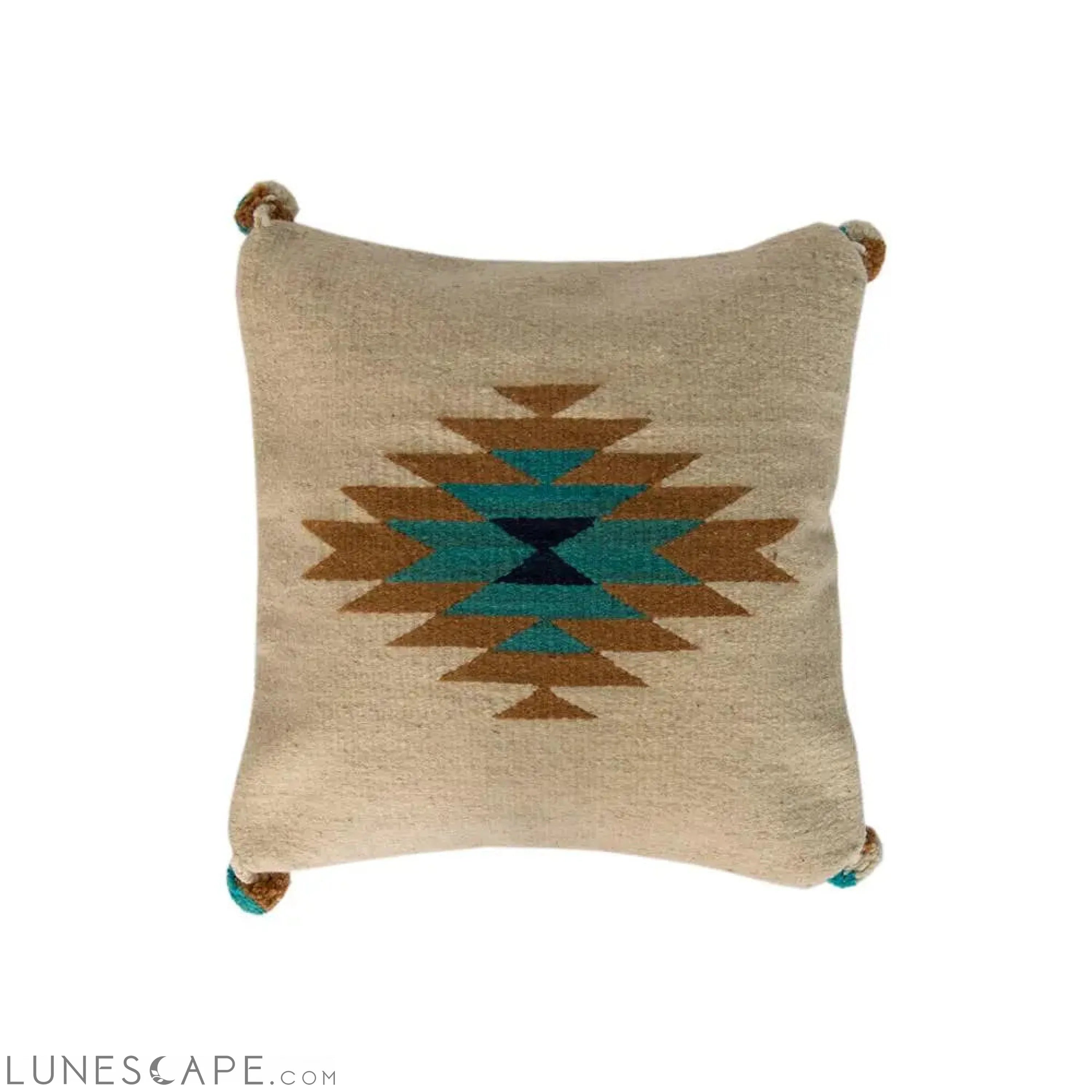 Hand Woven Throw Pillow Cover LUNESCAPE