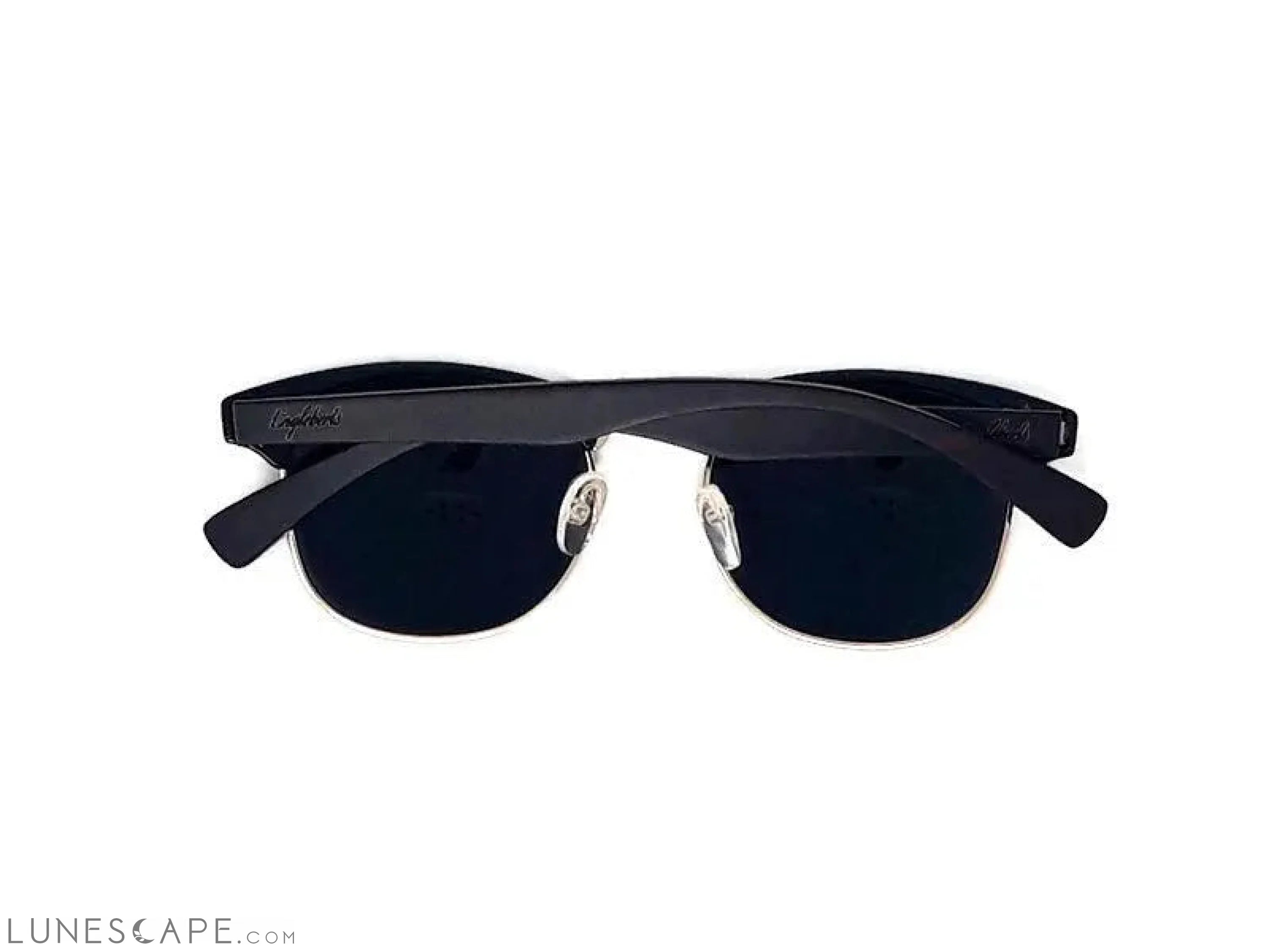 Handcrafted Bamboo Sunglasses - Midnight Black LUNESCAPE