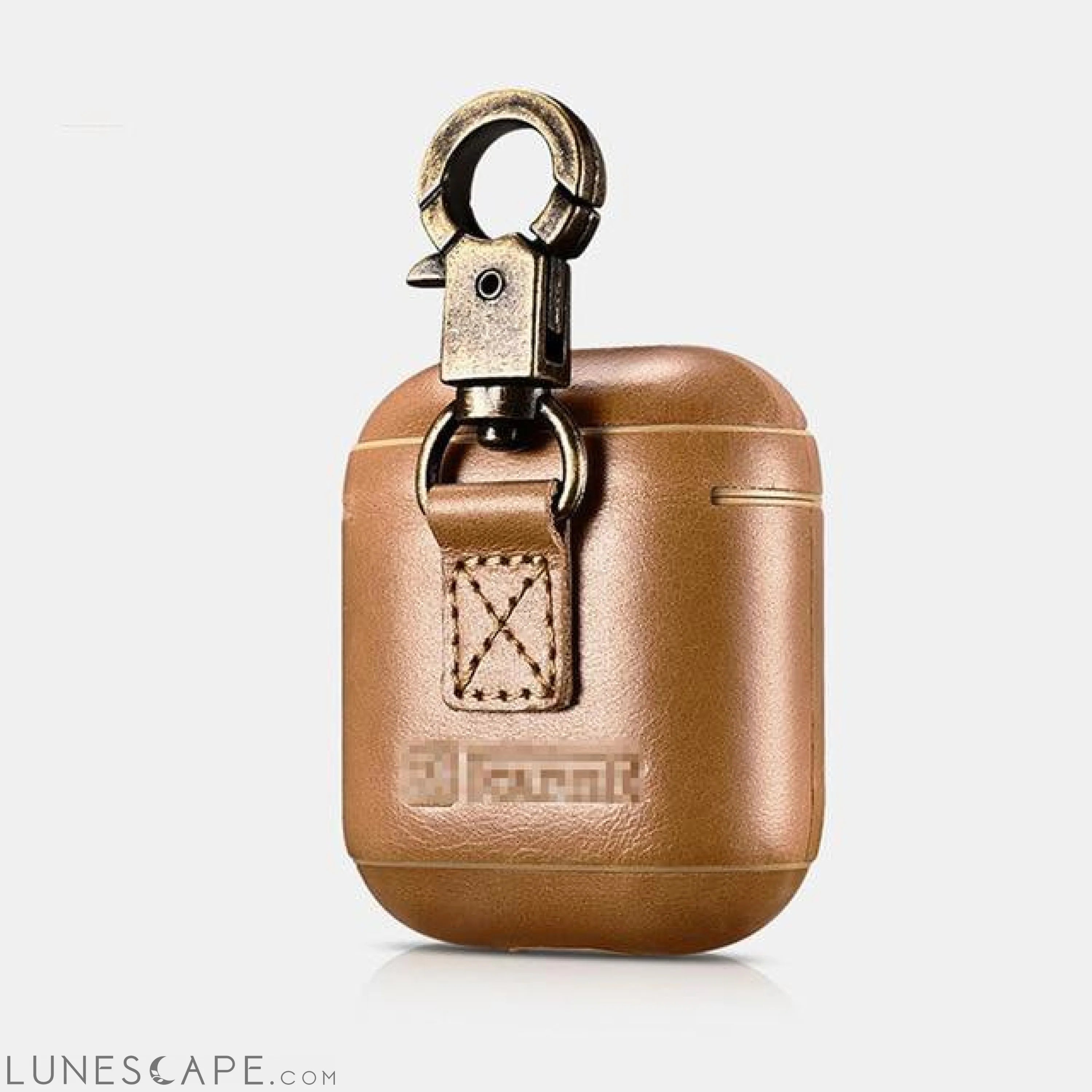 Handmade Genuine Leather Airpod Case LUNESCAPE