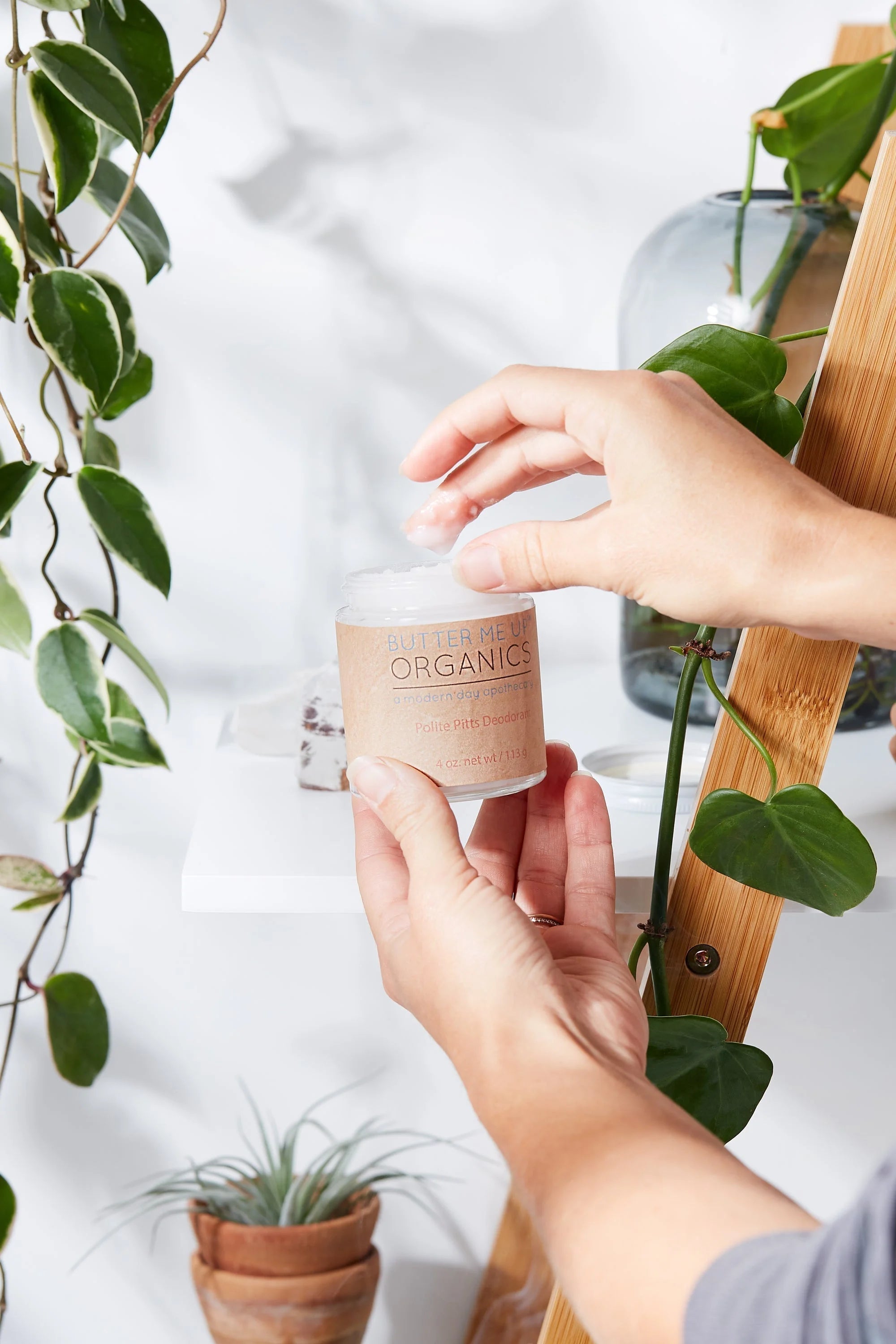 Handmade Organic Deodorant Polite Pitts LUNESCAPE