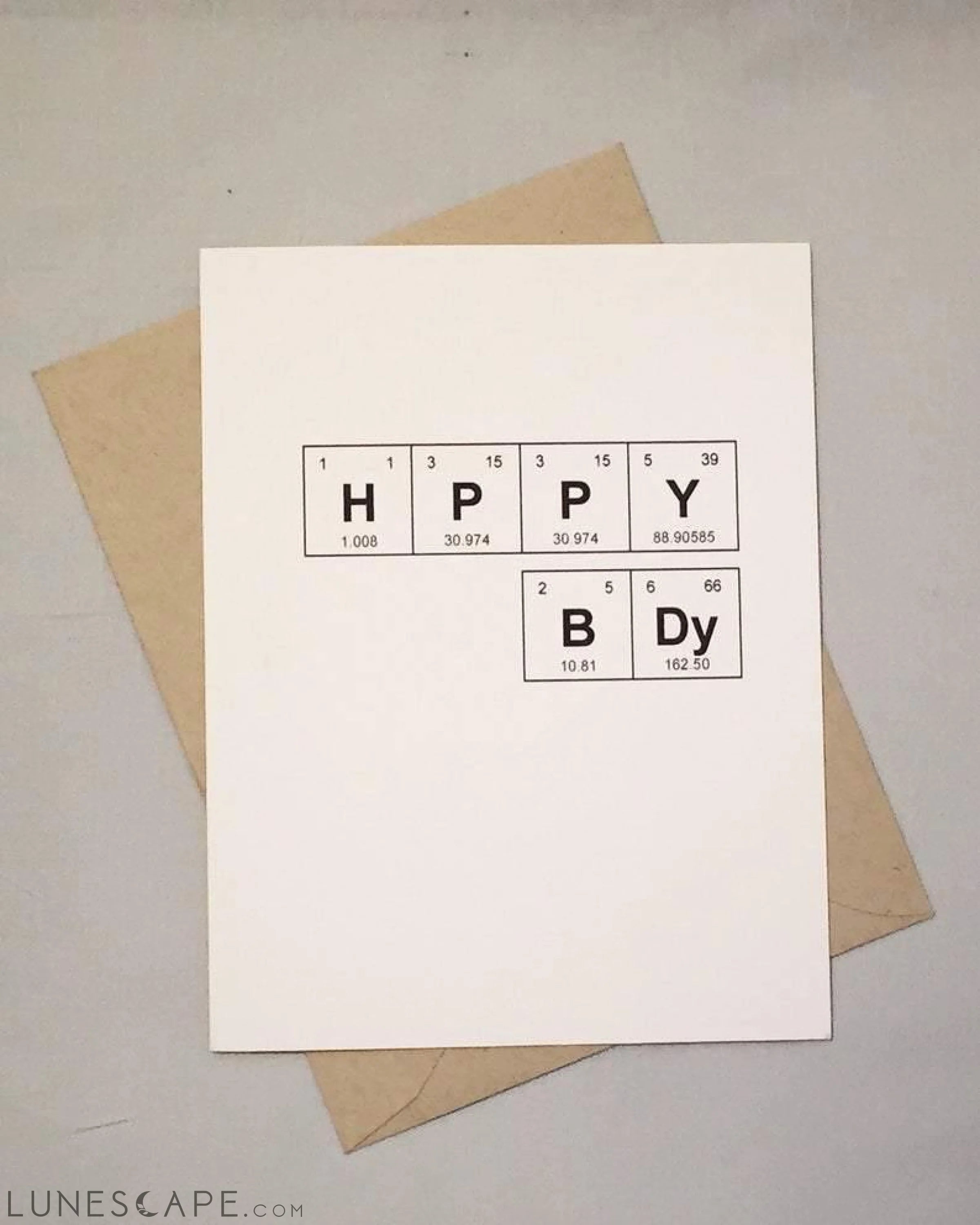 Happy Bday Card LUNESCAPE