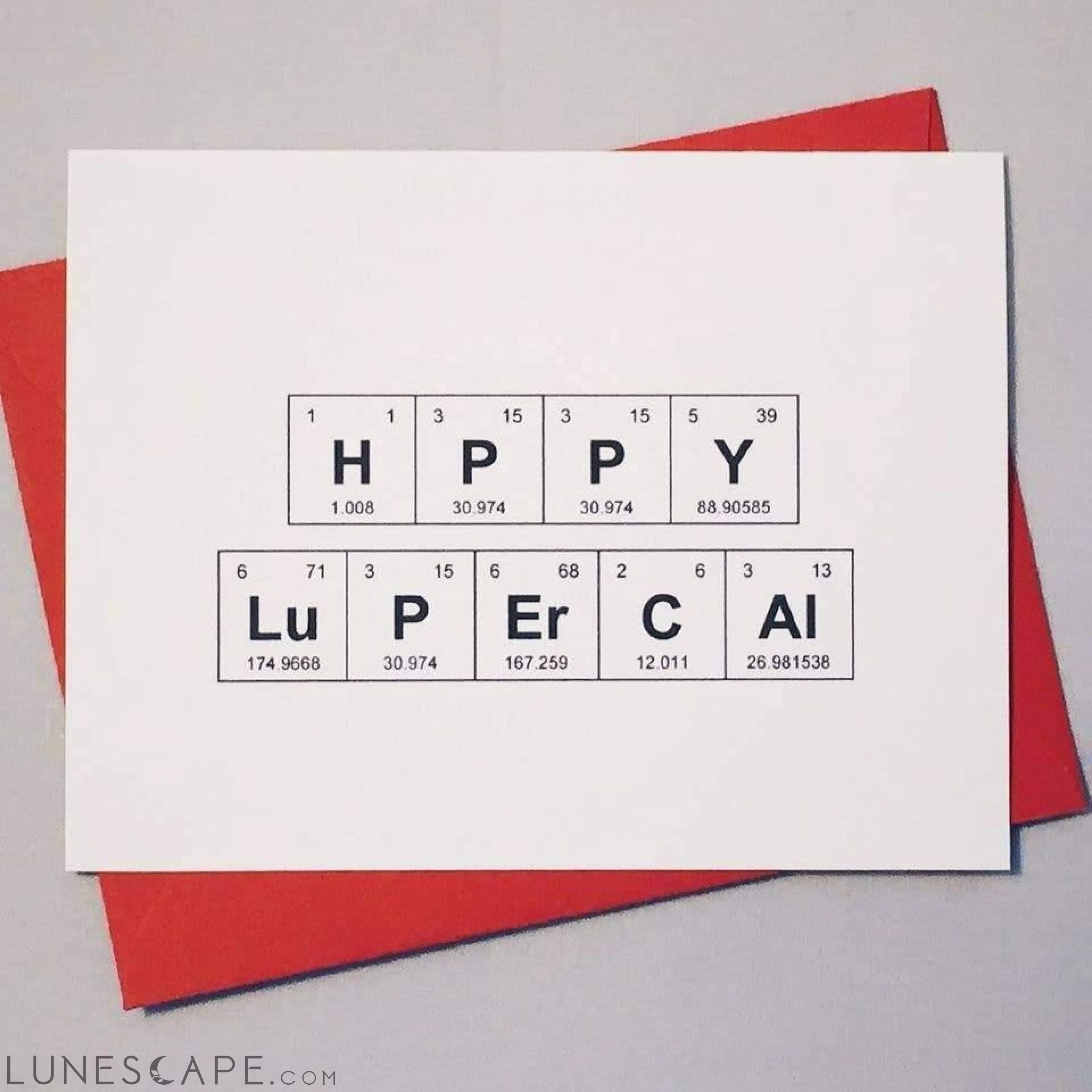 Happy Lupercal Card LUNESCAPE