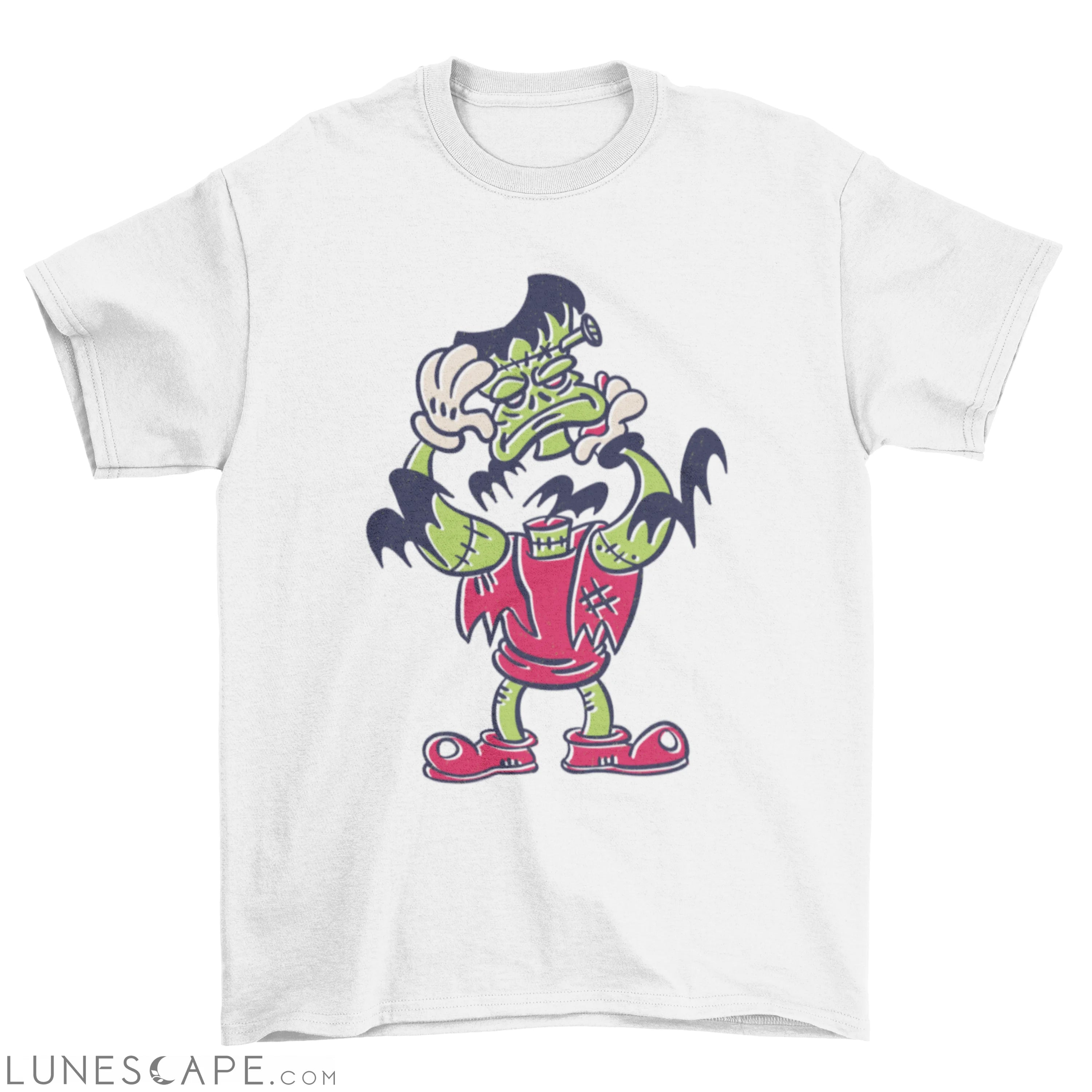 Headless Frankenstein T-shirt Design LUNESCAPE