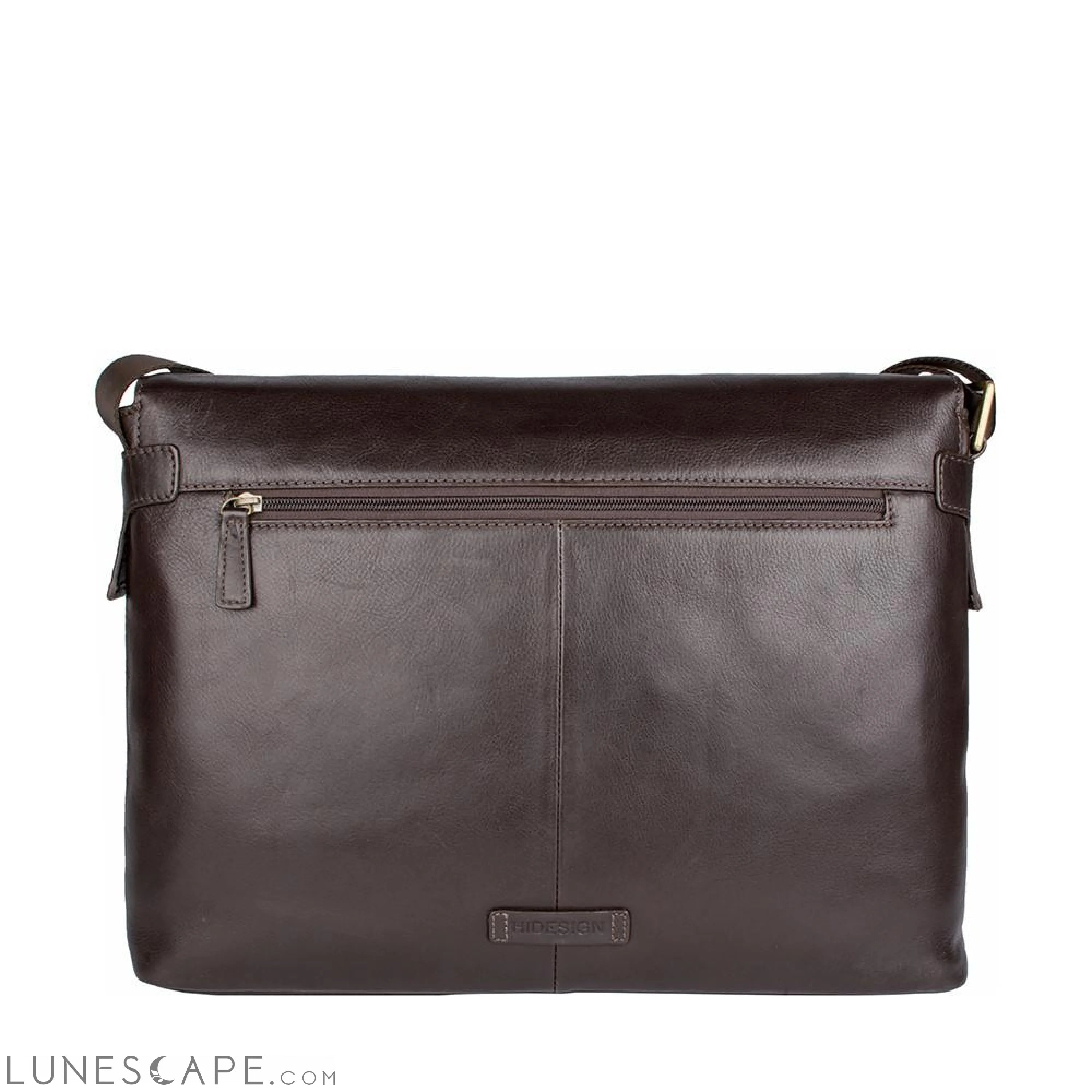 Helvellyn Medium Leather Messenger LUNESCAPE
