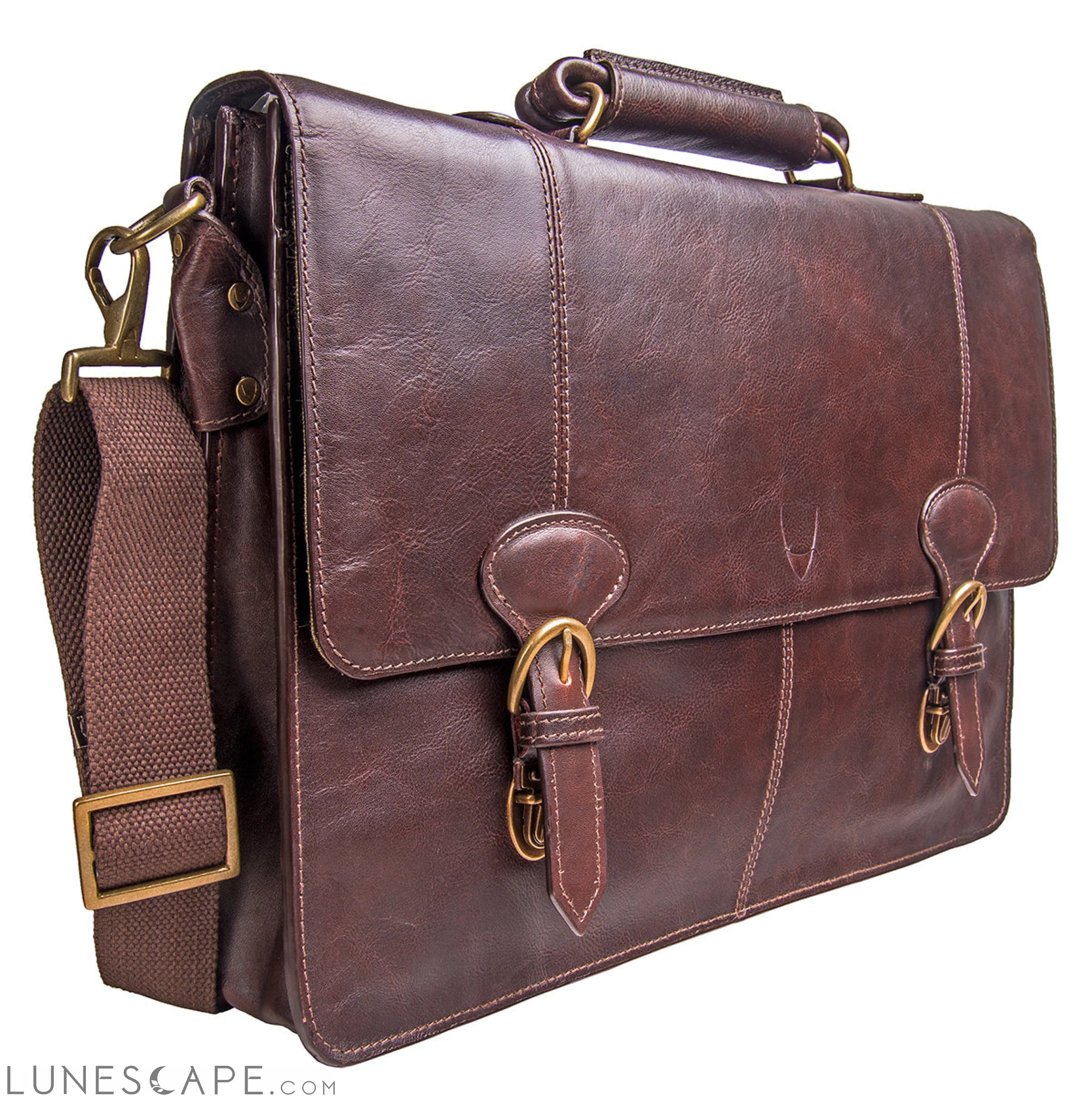 Hidesign Parker Large Briefcase LUNESCAPE