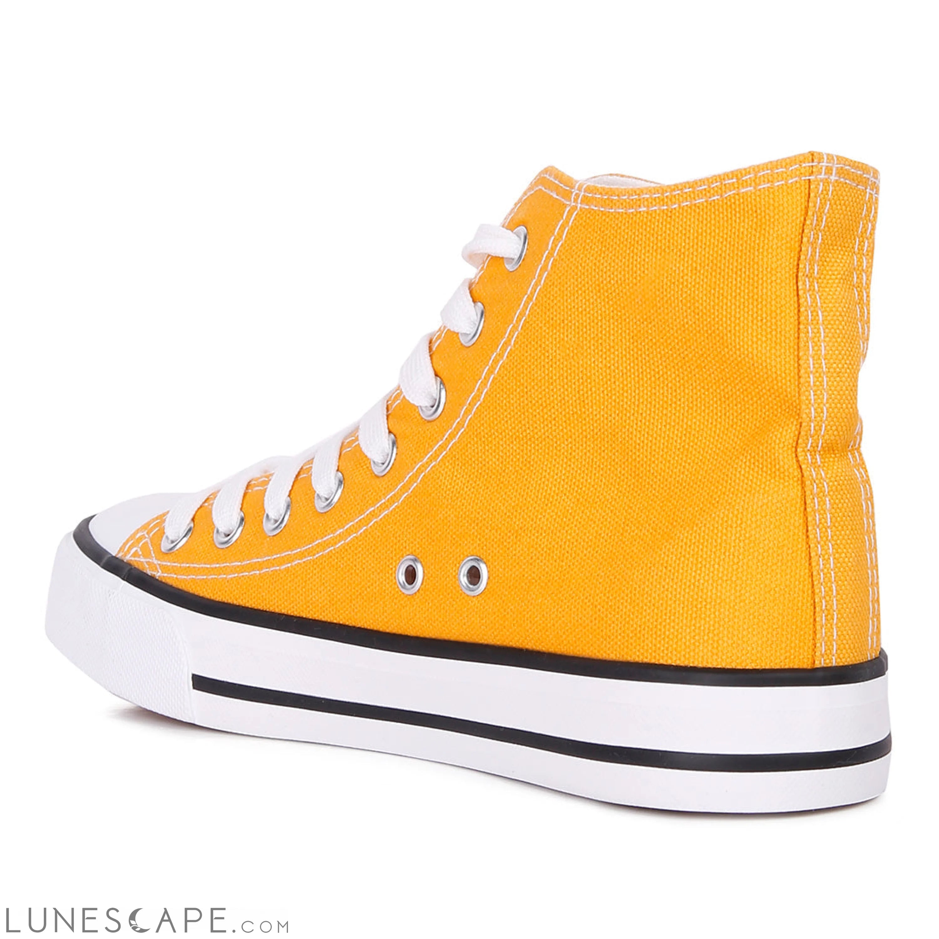 High Top Basketball Canvas Sneakers Women LUNESCAPE