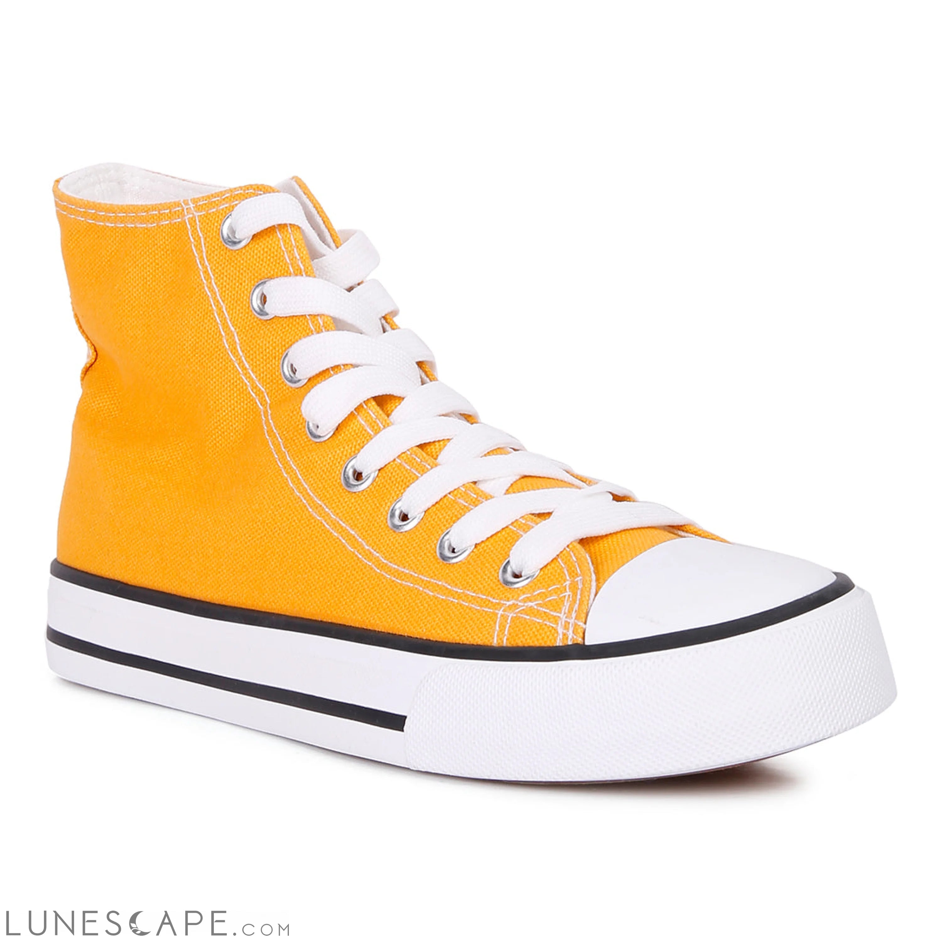 High Top Basketball Canvas Sneakers Women LUNESCAPE