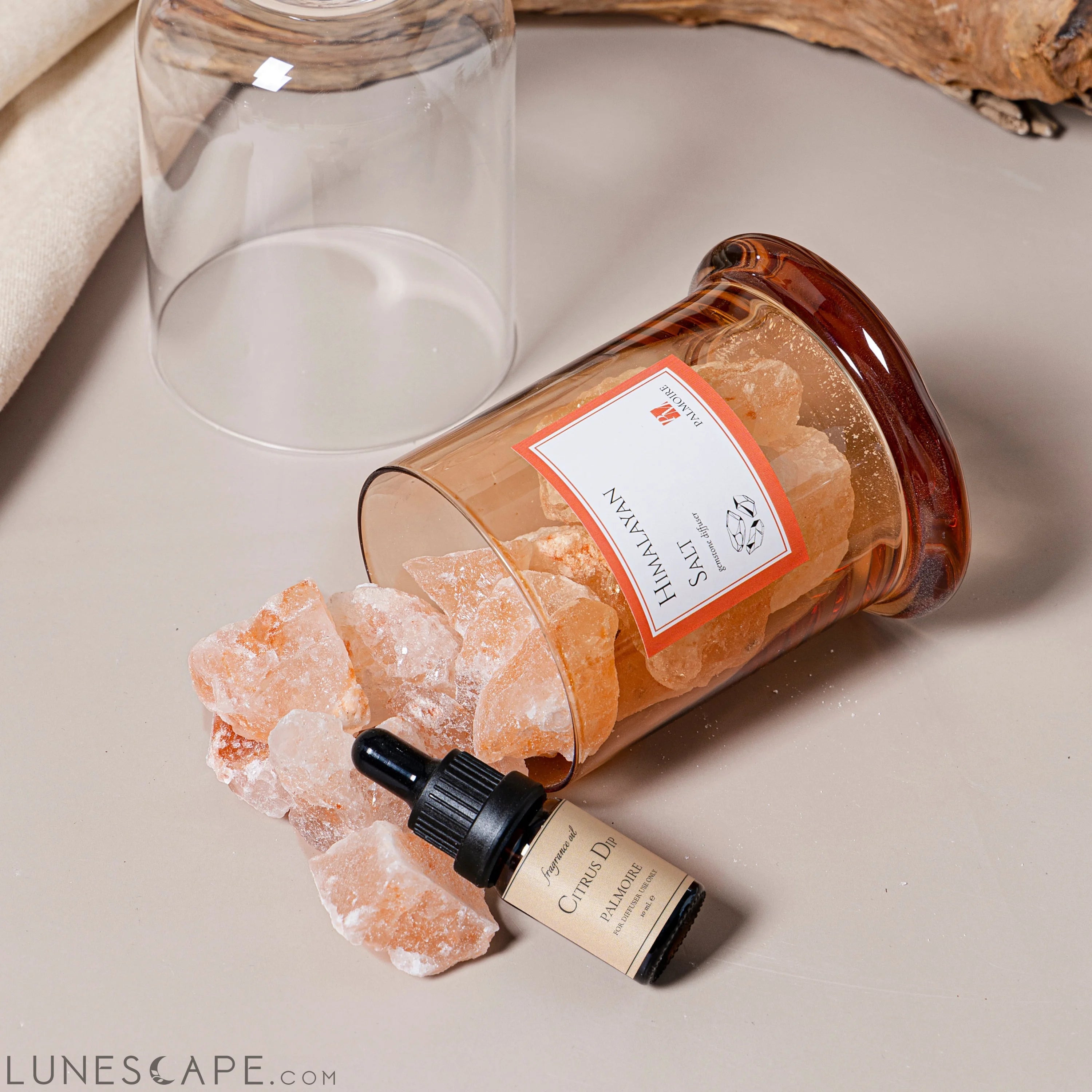 Himalayan Salt Gemstone Diffuser LUNESCAPE