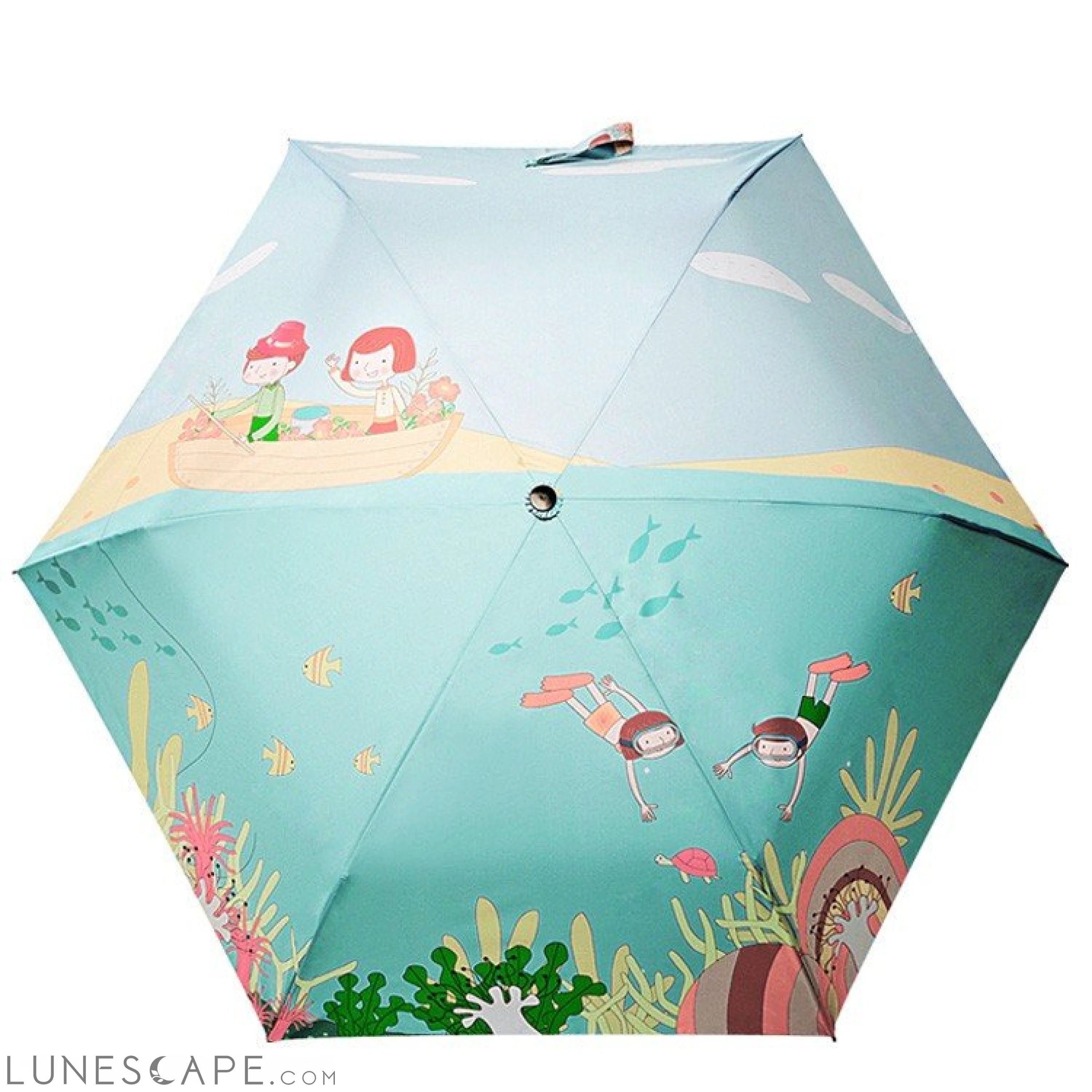 Holiday Time Sunny Umbrella LUNESCAPE