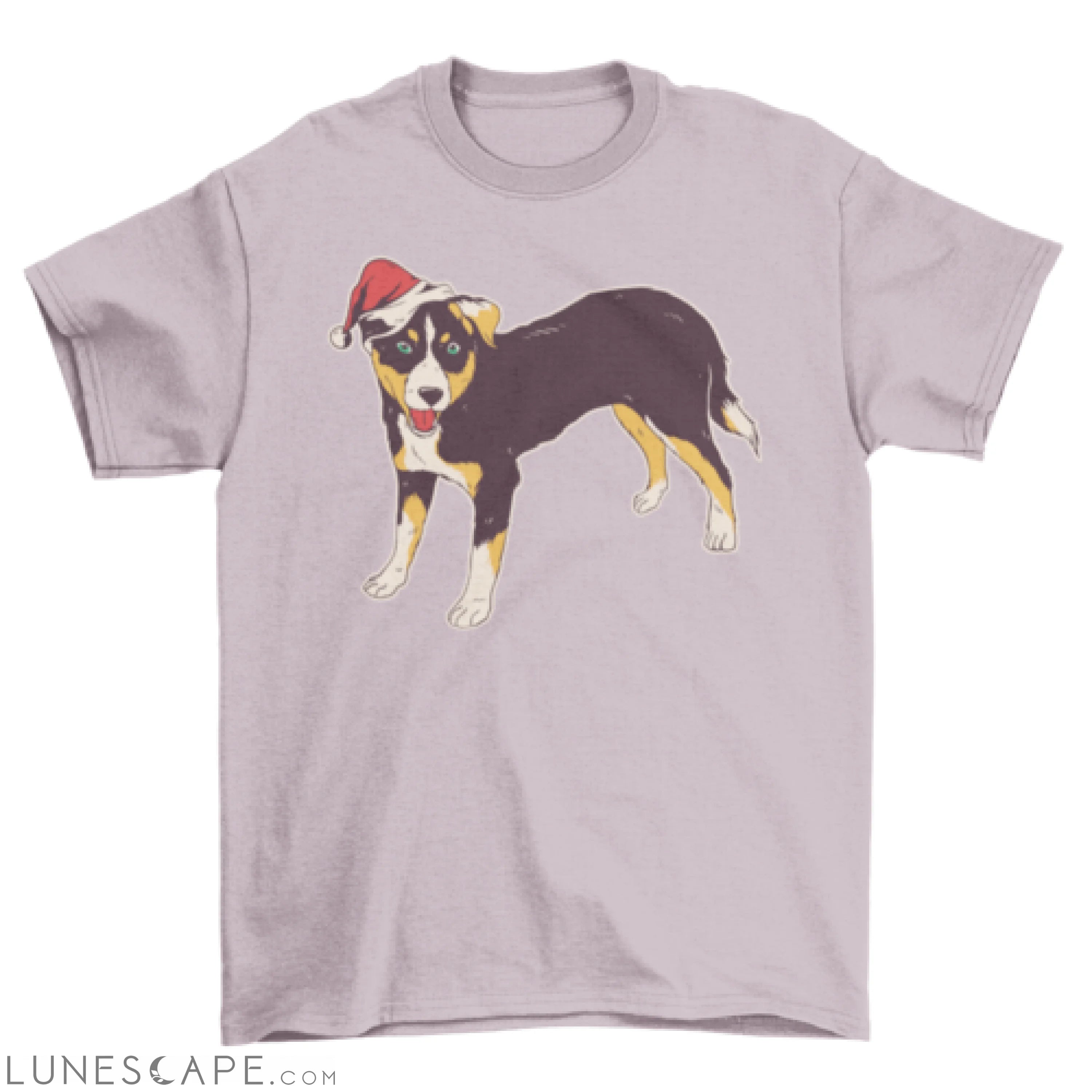Holidays Seasonal Appenzeller Sennenhund Pet Puppy dog Santa hat LUNESCAPE
