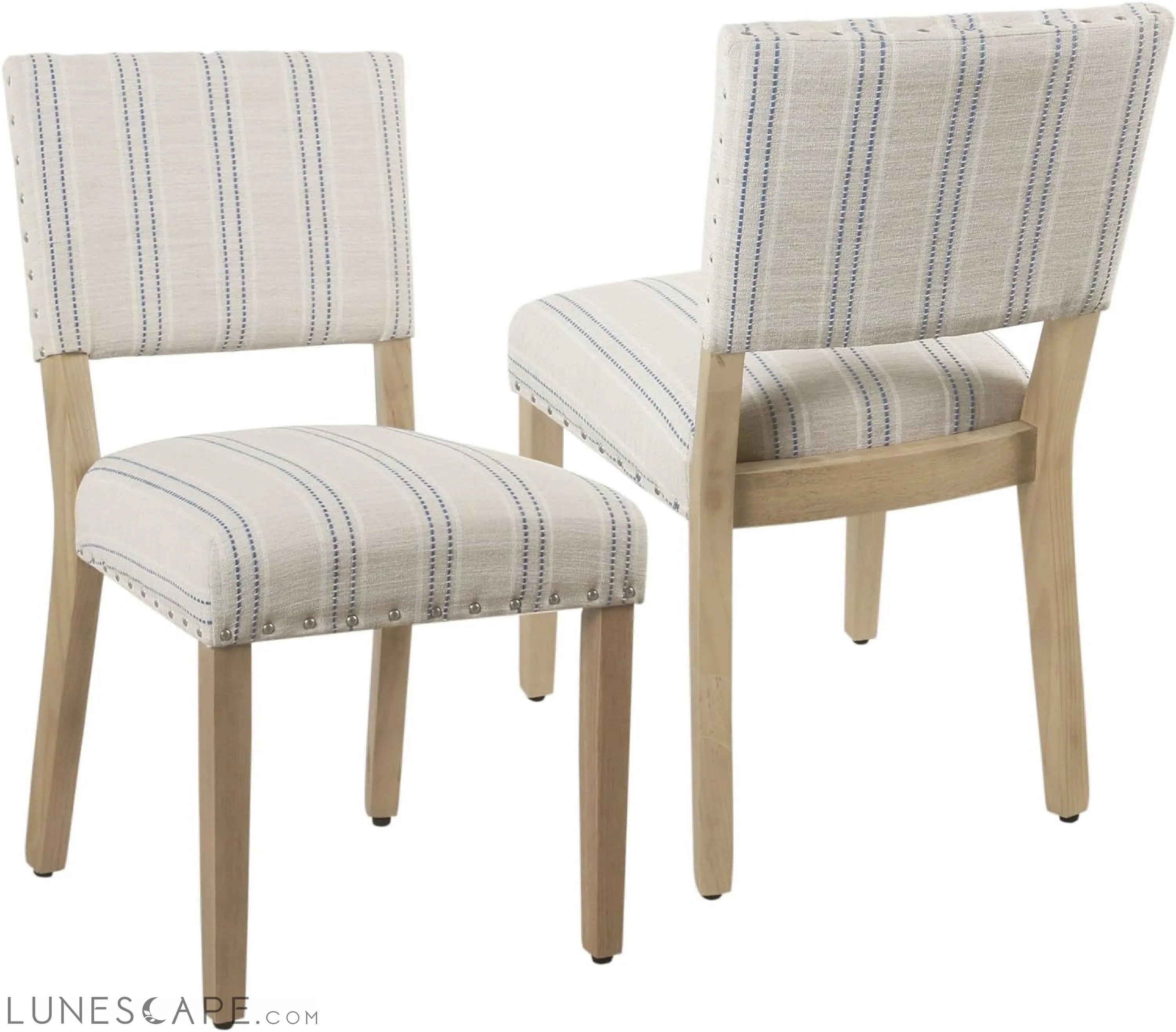 Home Decor | Upholstered Dining Chairs | Dining Chairs Set of 2 LUNESCAPE