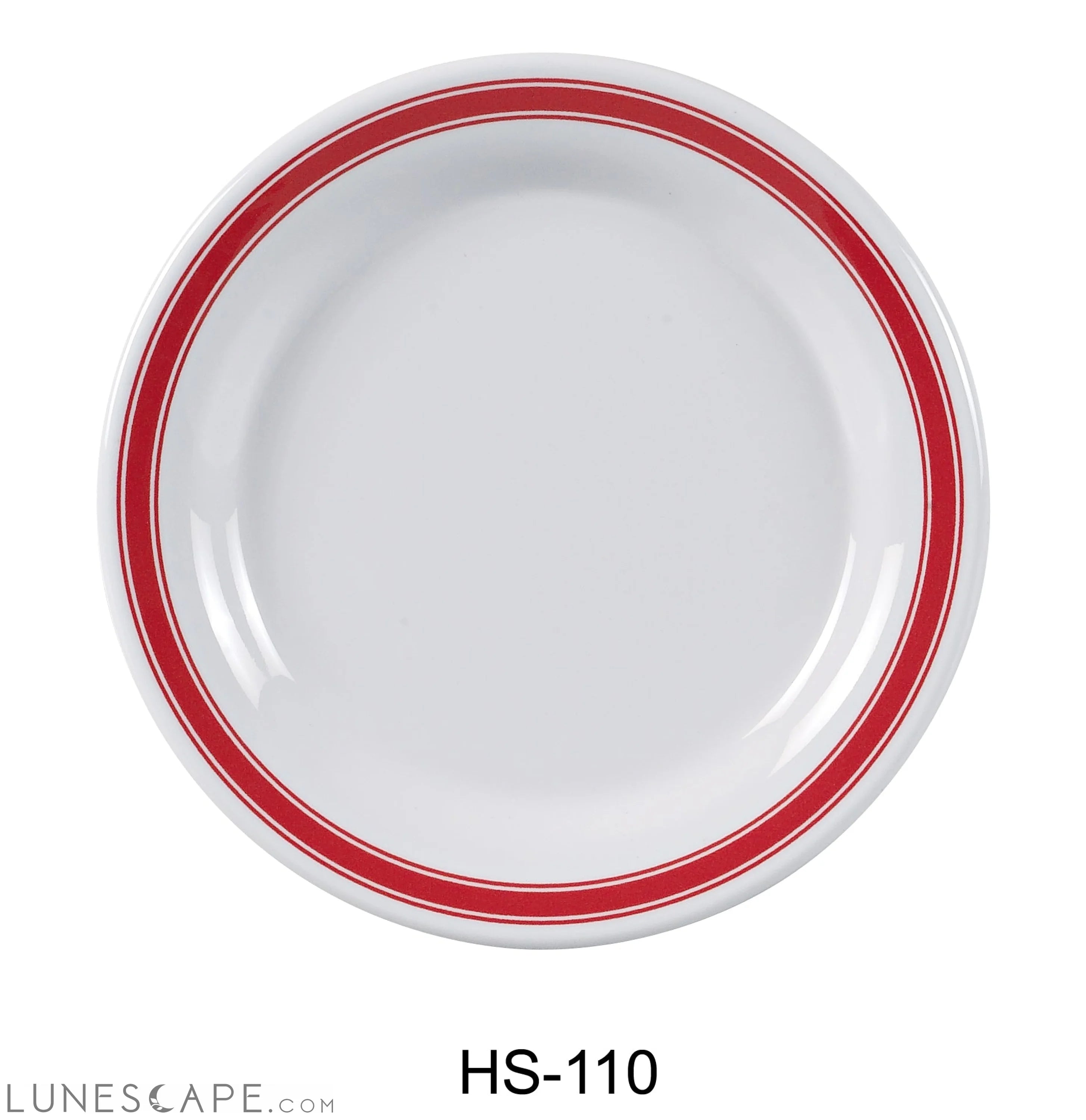 Houston Round Dinner Plate LUNESCAPE