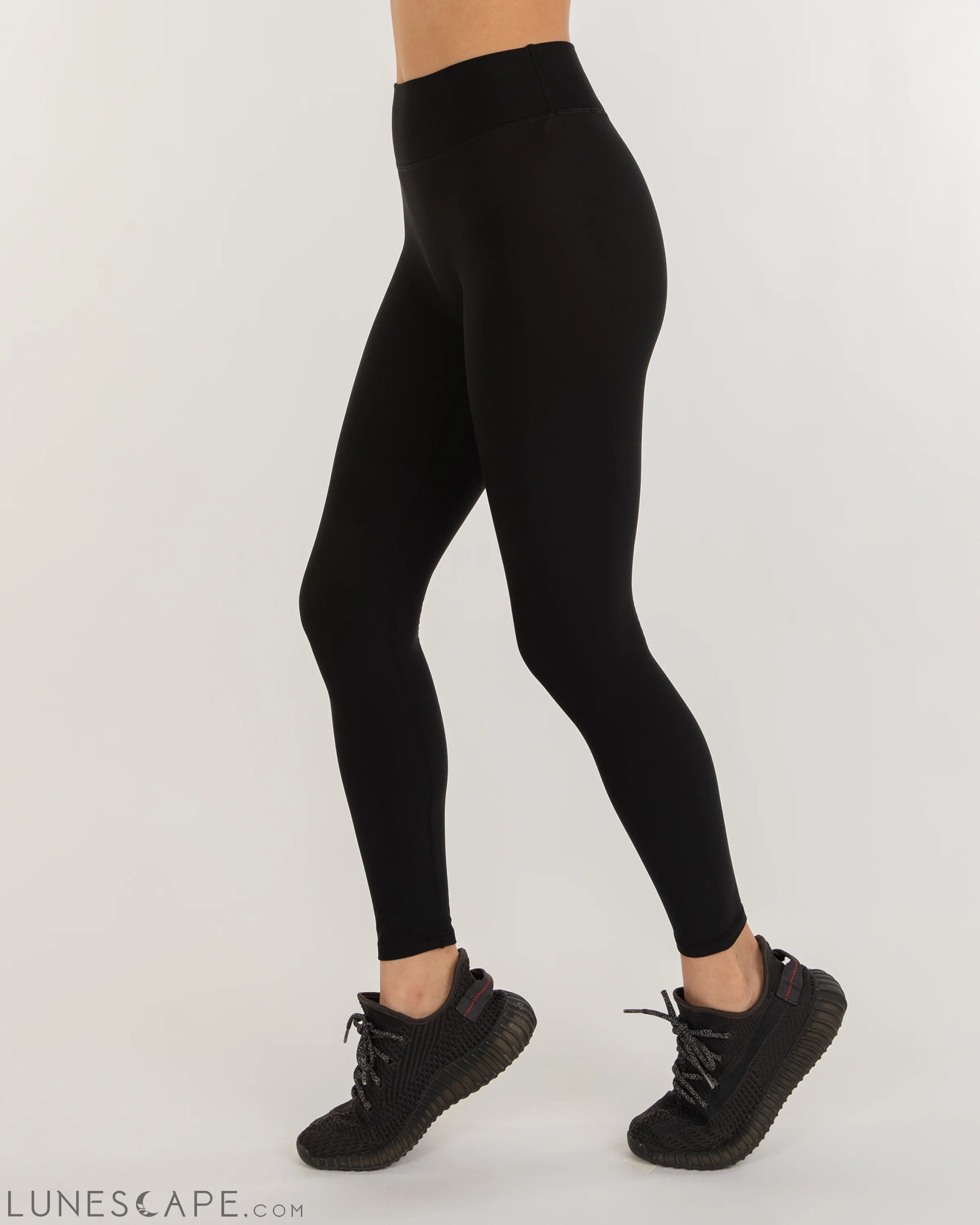 Hybrid Fleece Leggings High Waist 25" LUNESCAPE