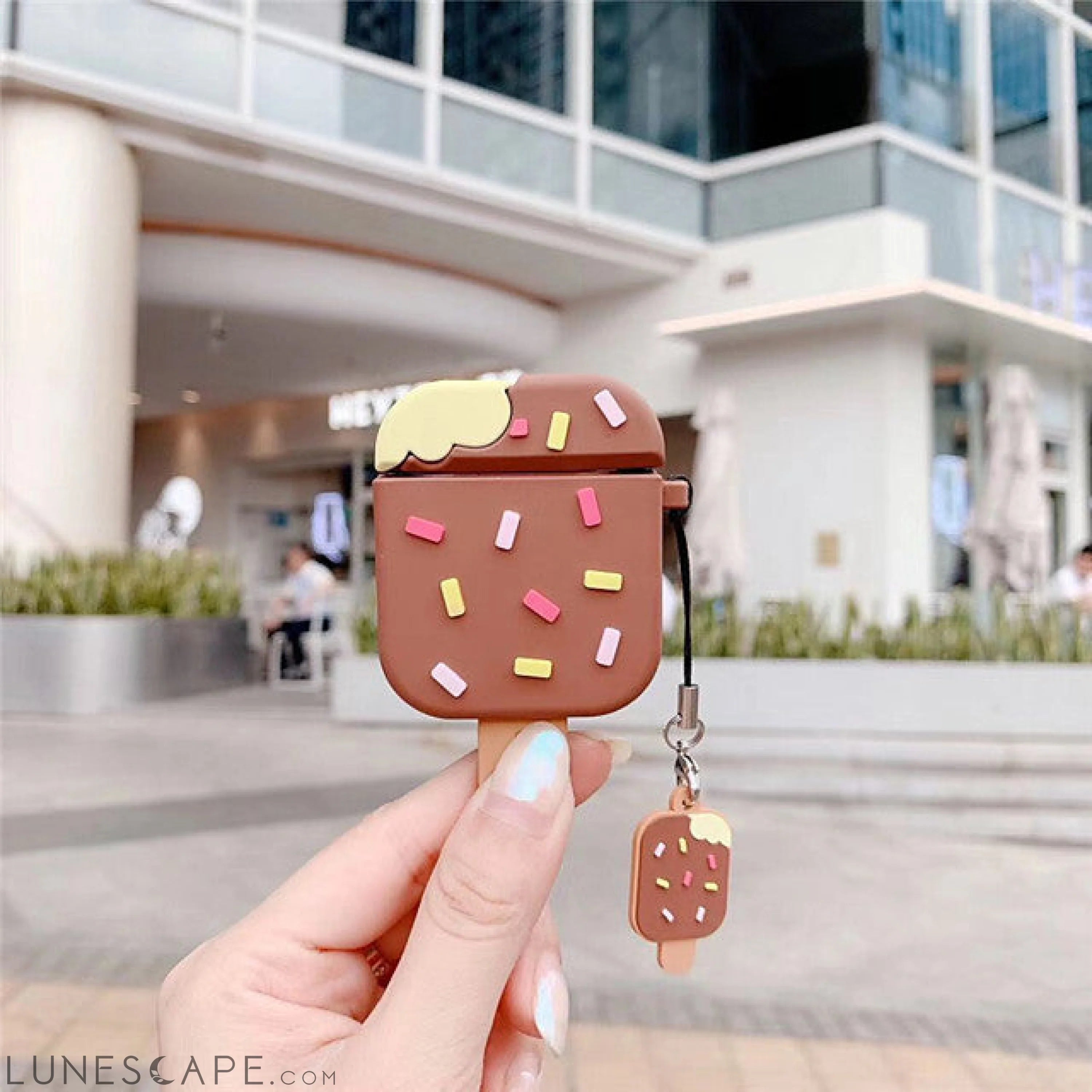 Ice Cream Bluetooth Wireless Soft Silicon Case LUNESCAPE
