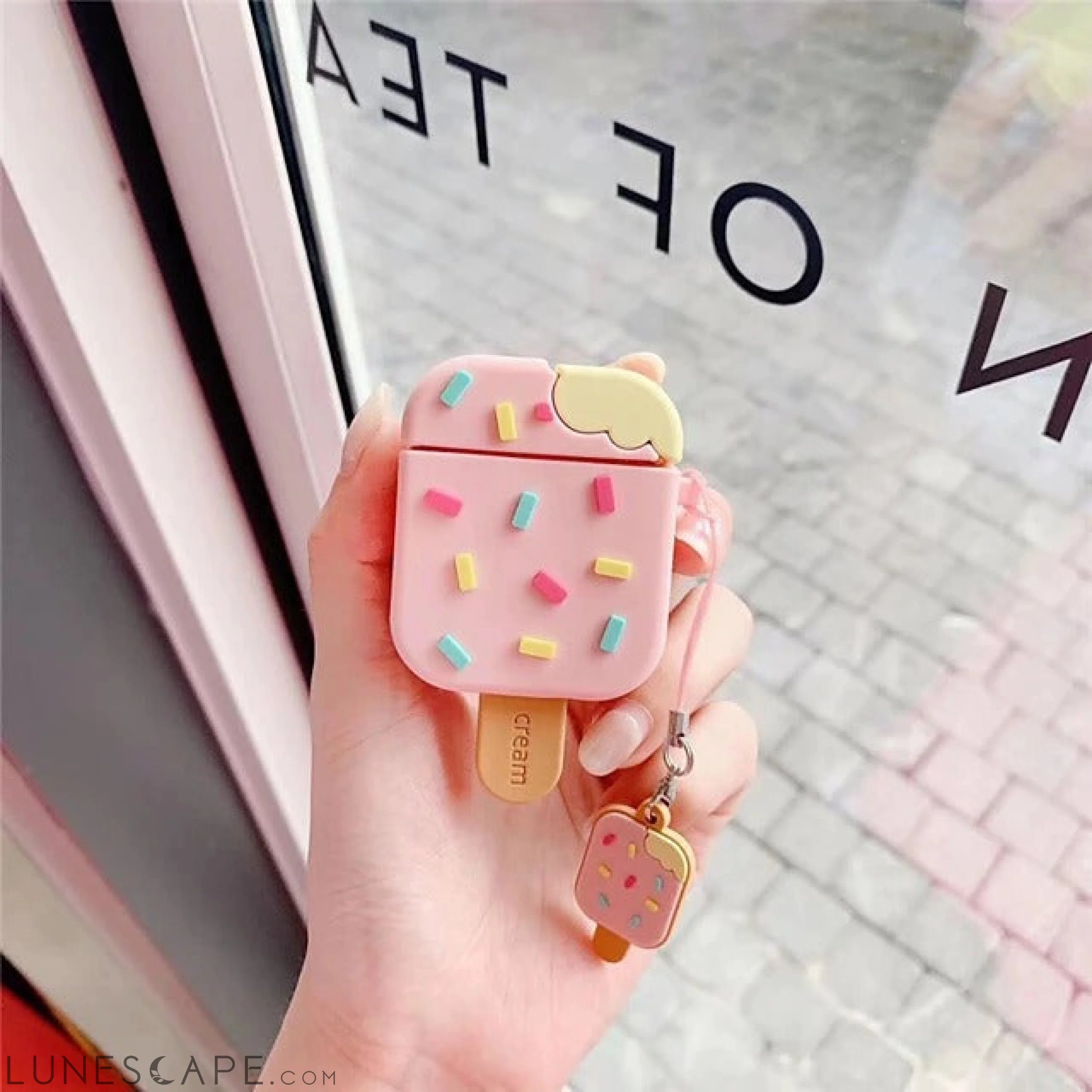 Ice Cream Bluetooth Wireless Soft Silicon Case LUNESCAPE