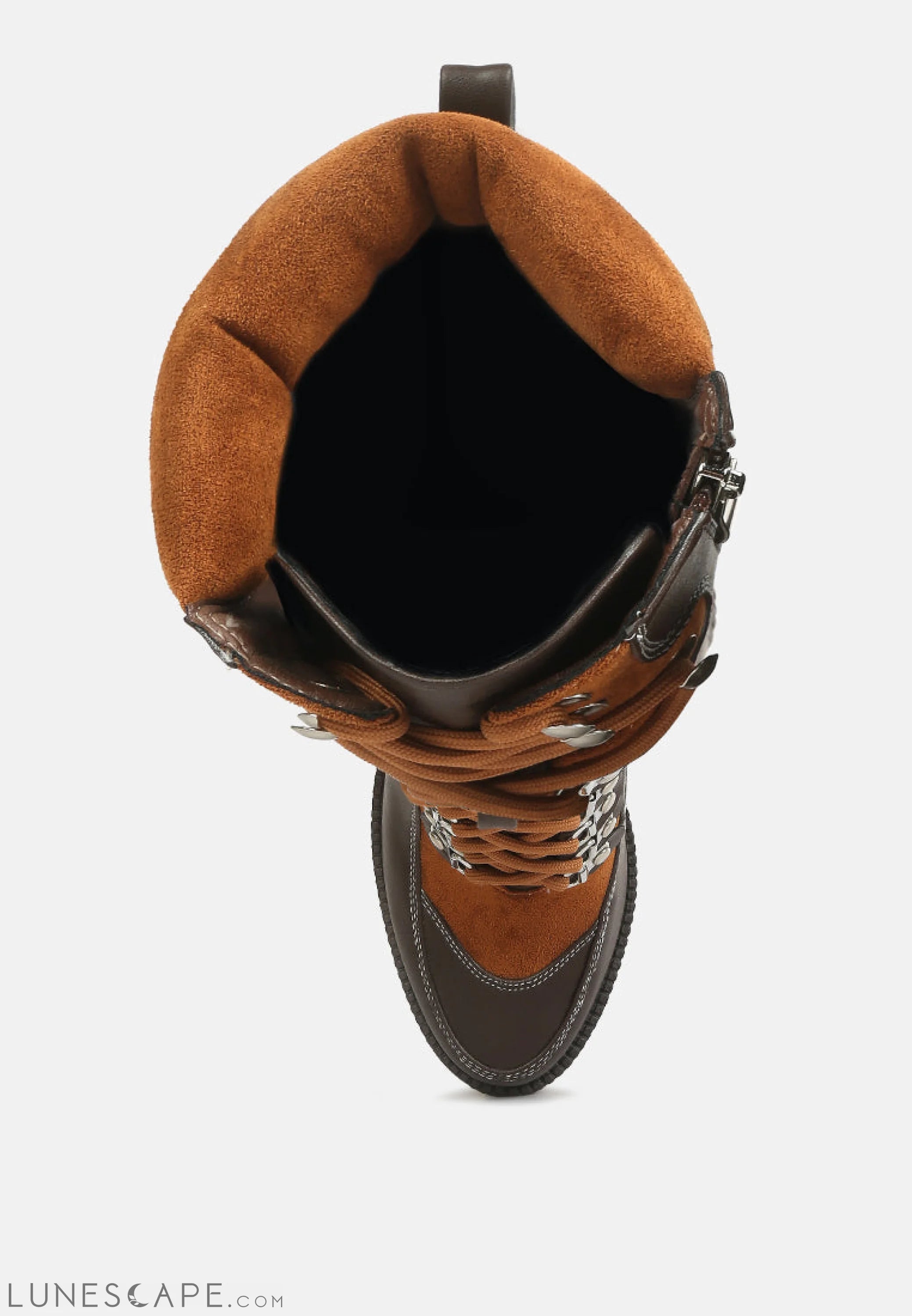 Igloo Over the Ankle Cushion Collared Boots LUNESCAPE