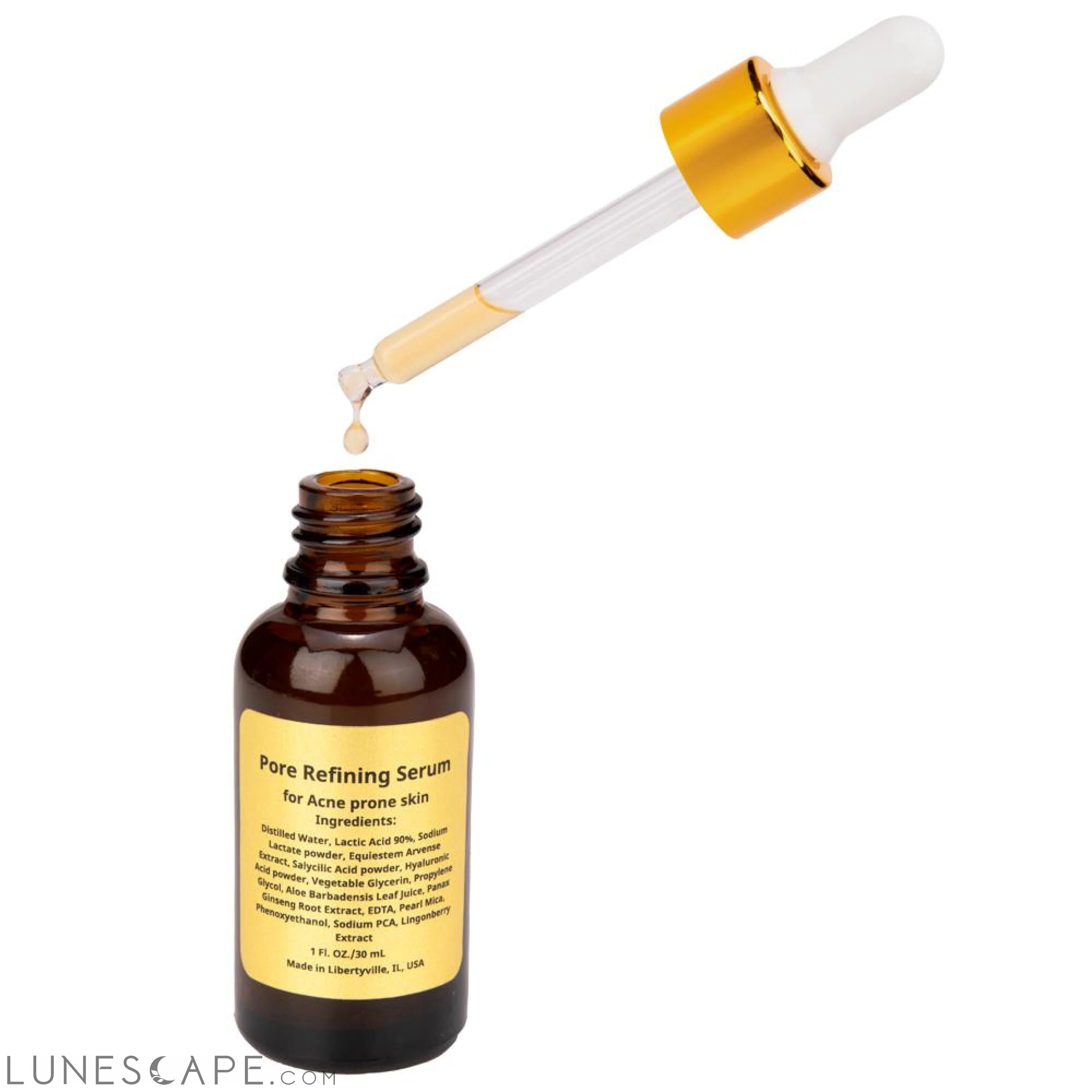 Illuminating Serum with Lactic and Salicylic Acid - Gentle LUNESCAPE