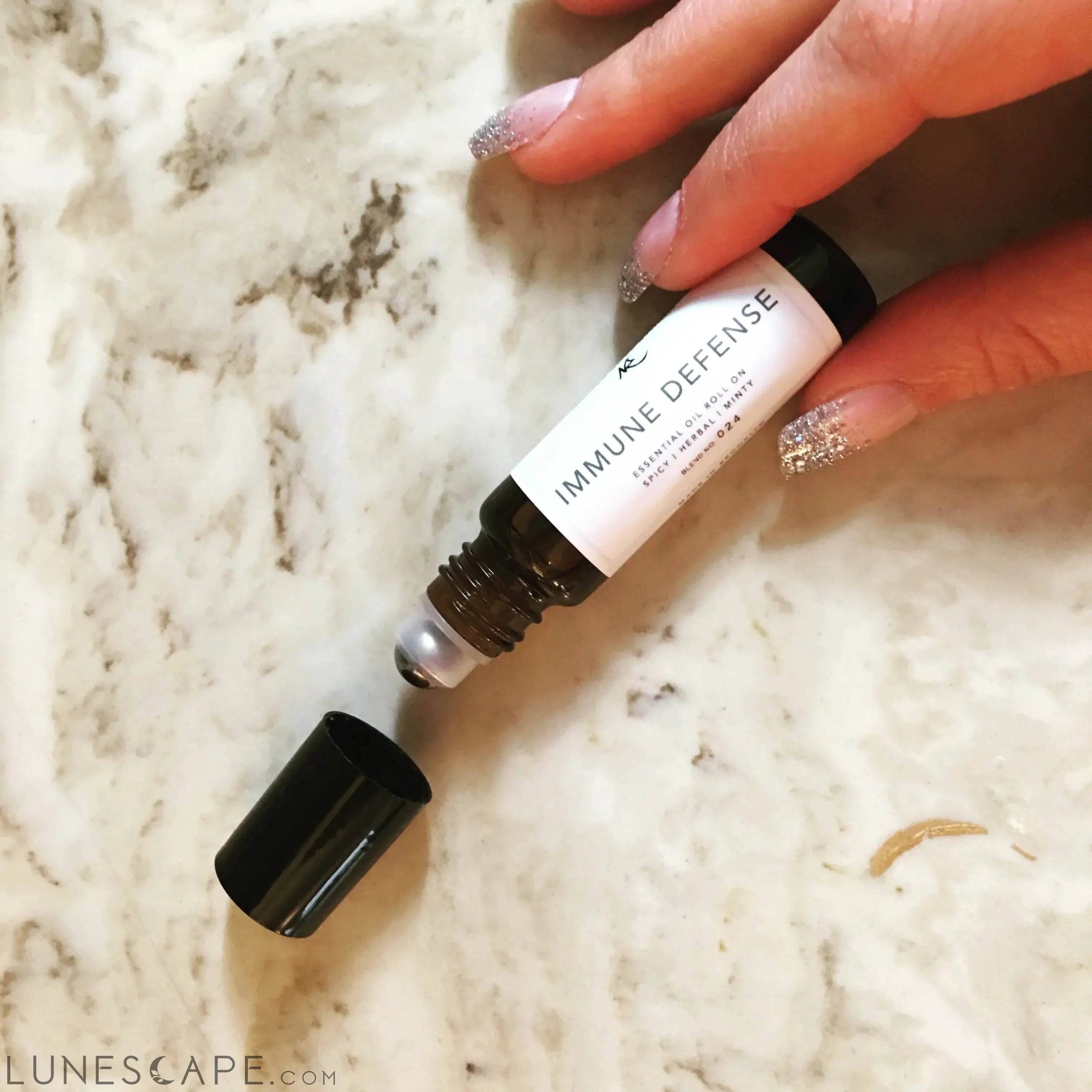 Immune Defense Essential Oil Roll On - by Nicole Rose Studio Inc.® LUNESCAPE