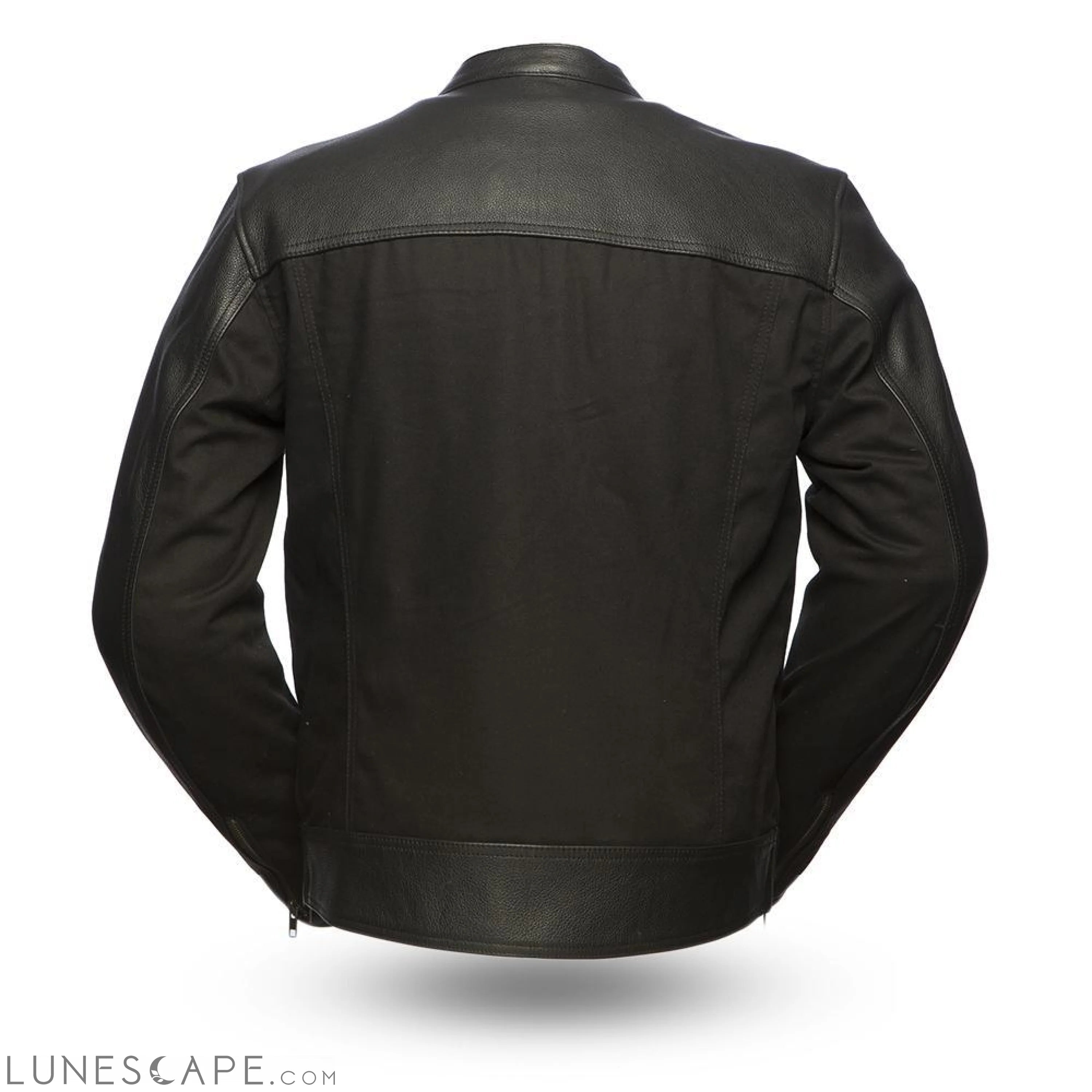 Invader - Motorcycle Leather Jacket LUNESCAPE