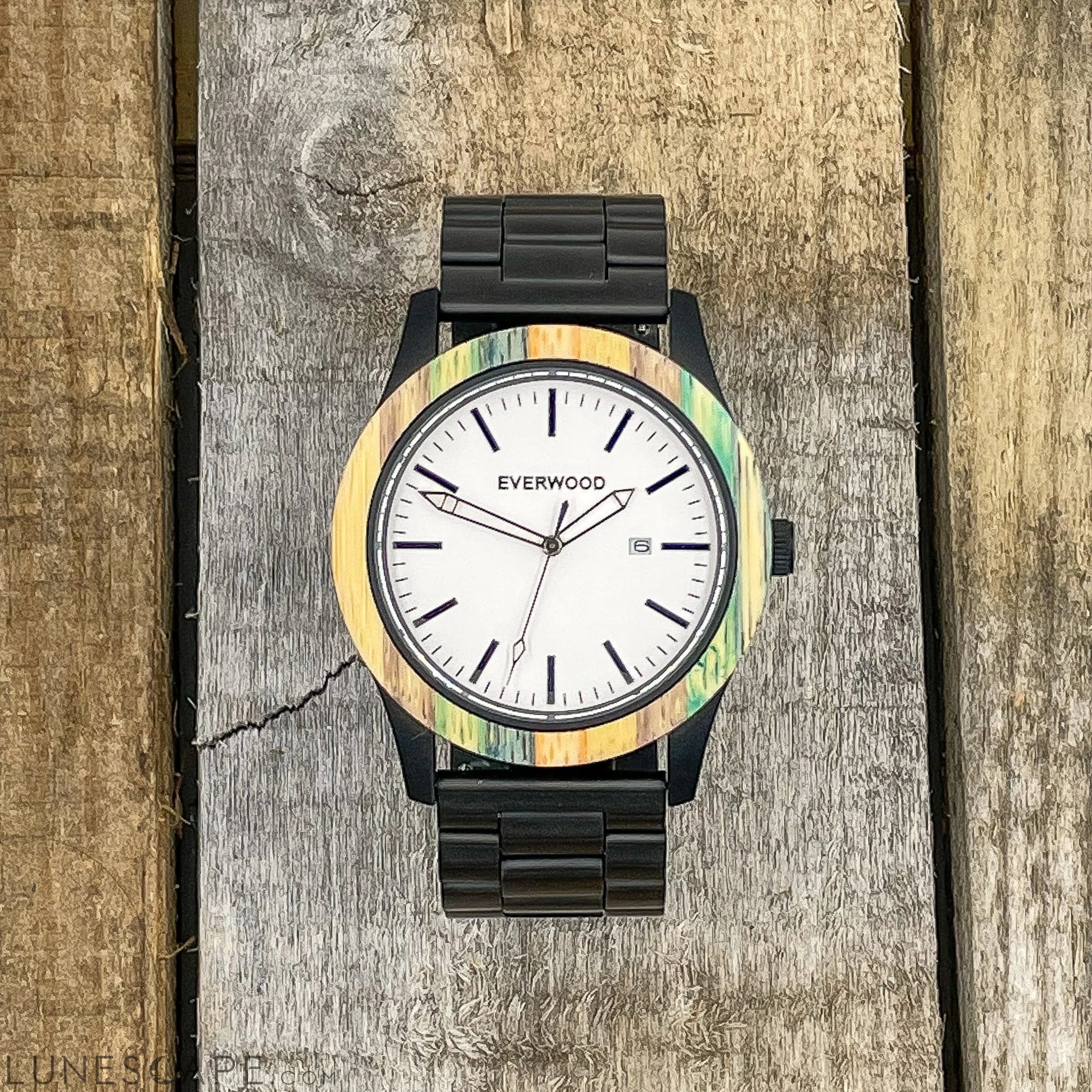 Inverness SS - Multi Bamboo Watch LUNESCAPE