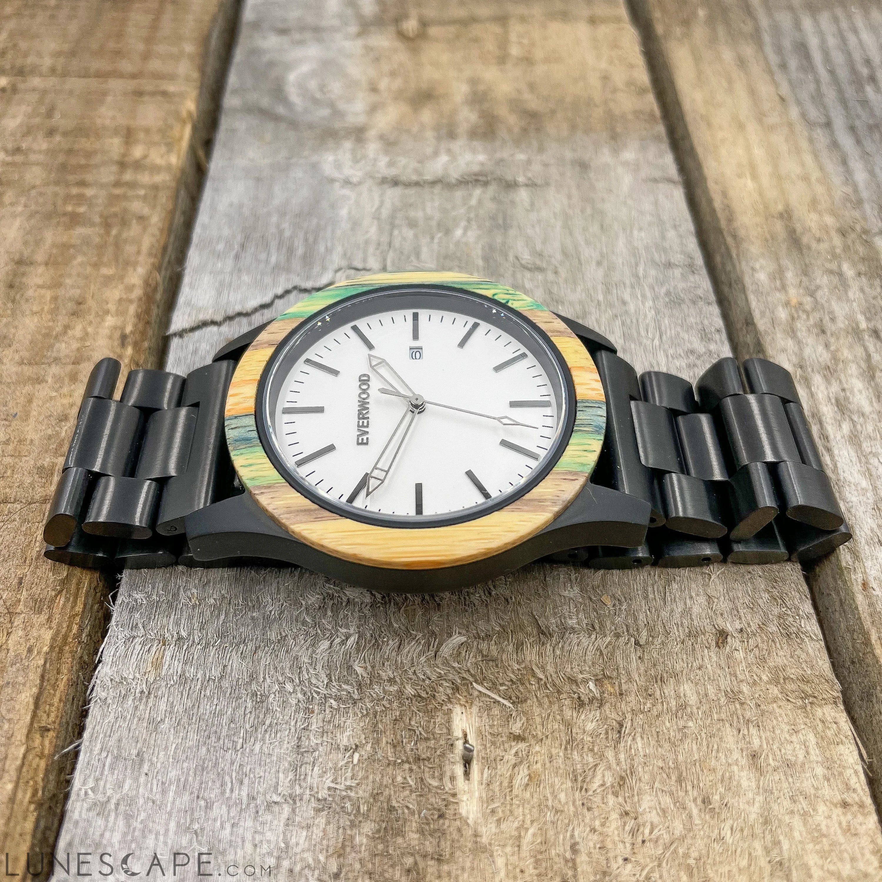 Inverness SS - Multi Bamboo Watch LUNESCAPE