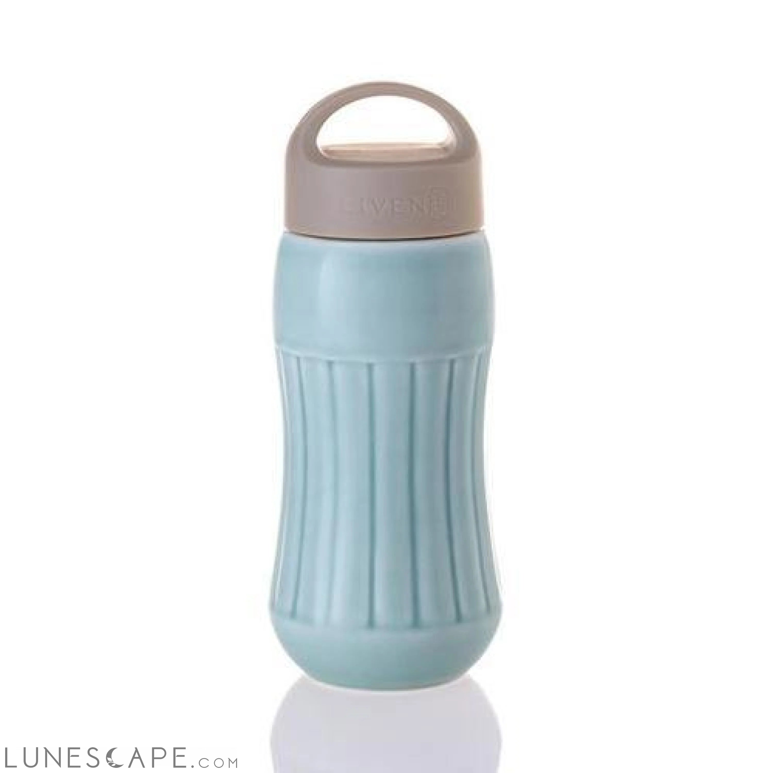 Ionic Tourmaline Carry-Top Travel Mug - Pink LUNESCAPE