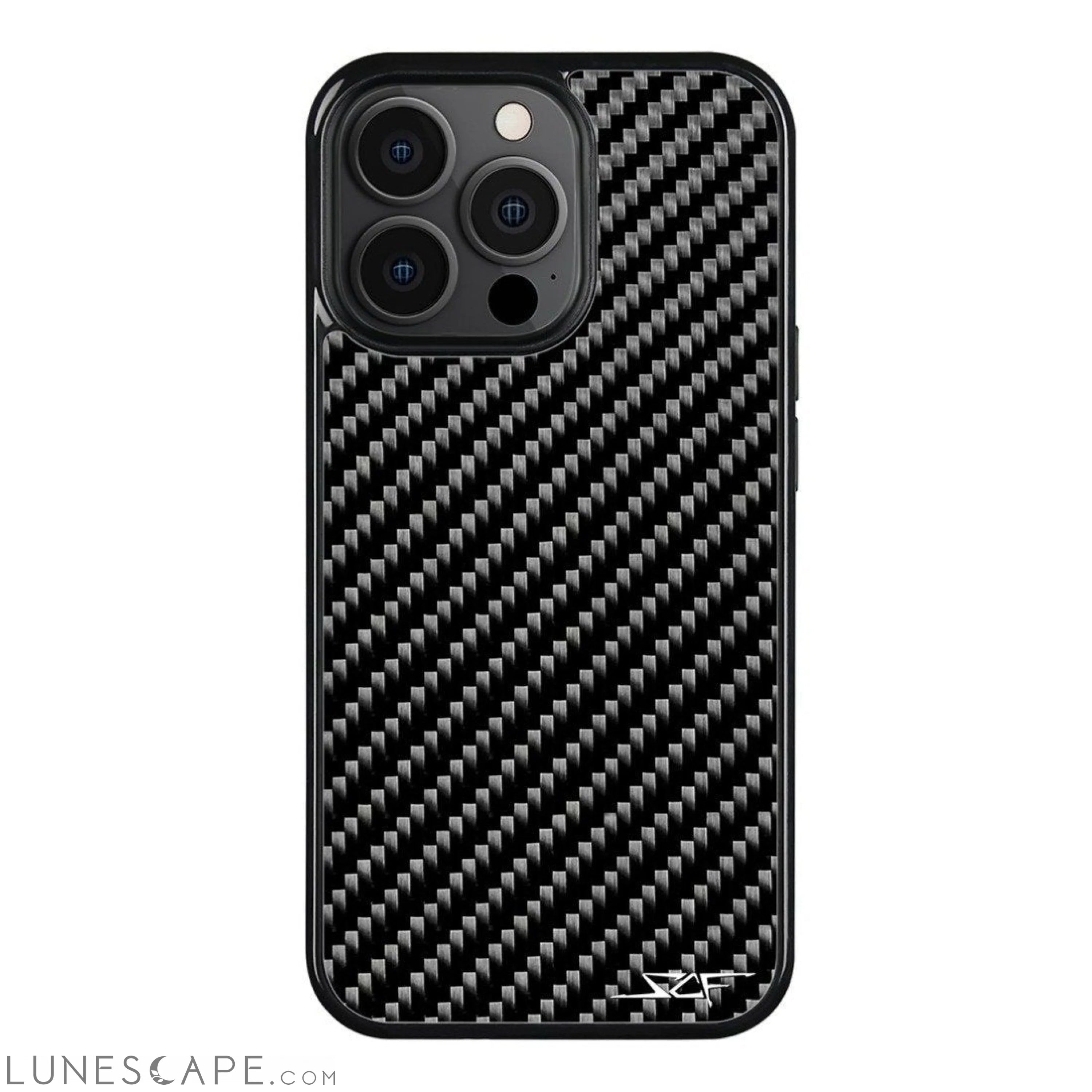 iPhone 13 Pro Real Carbon Fiber Case | CLASSIC Series LUNESCAPE