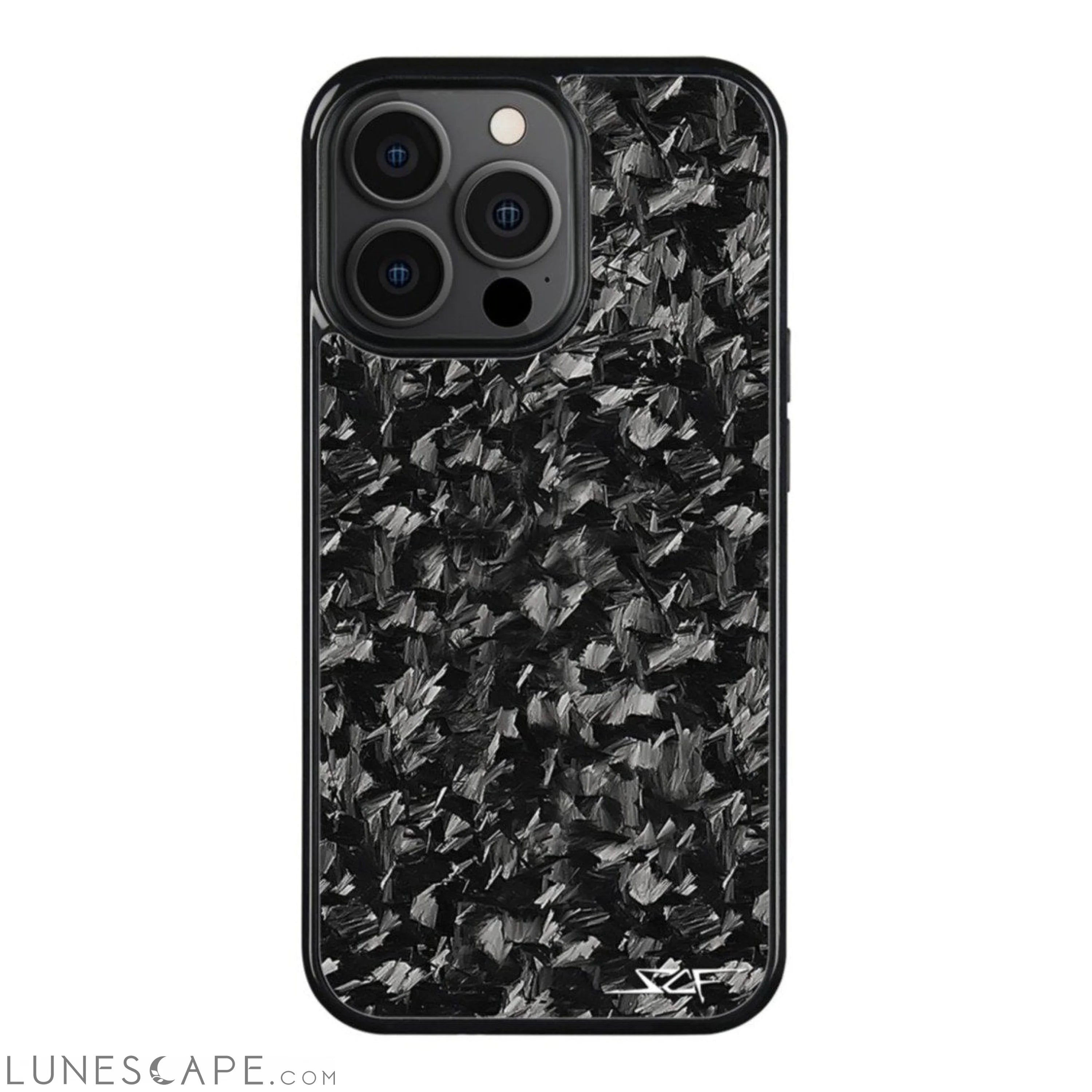 iPhone 13 Pro Real Forged Carbon Fiber Phone Case | CLASSIC Series LUNESCAPE