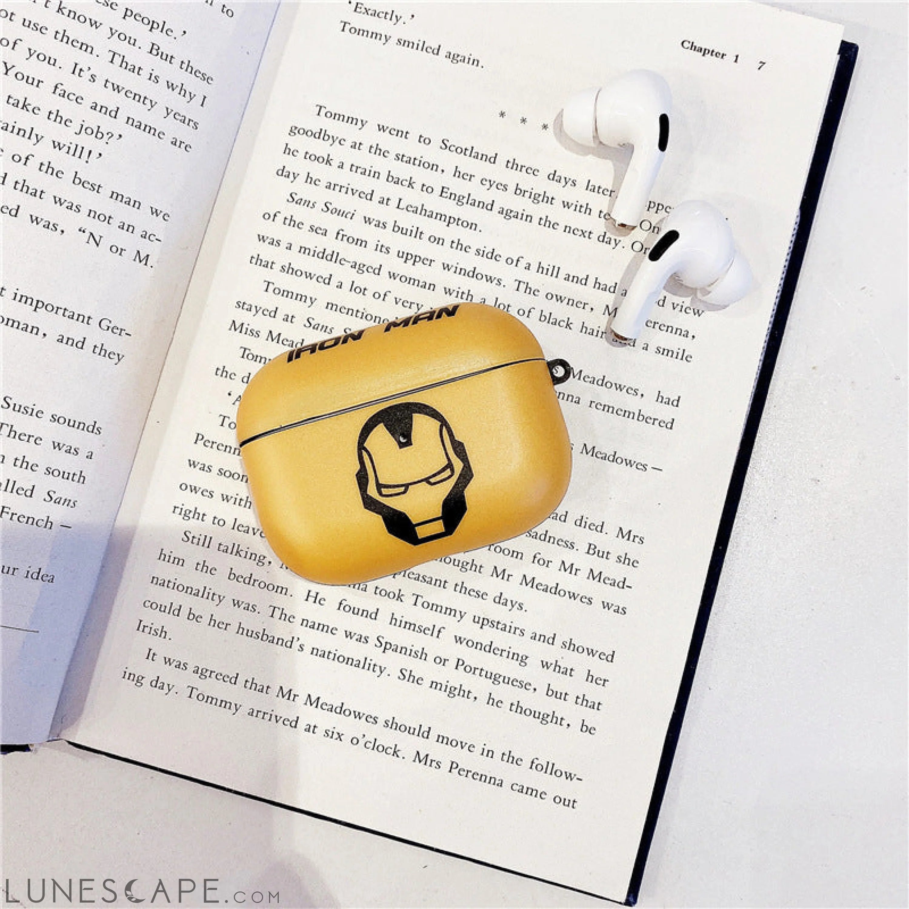Iron Man AirPods pro Headphone Case LUNESCAPE