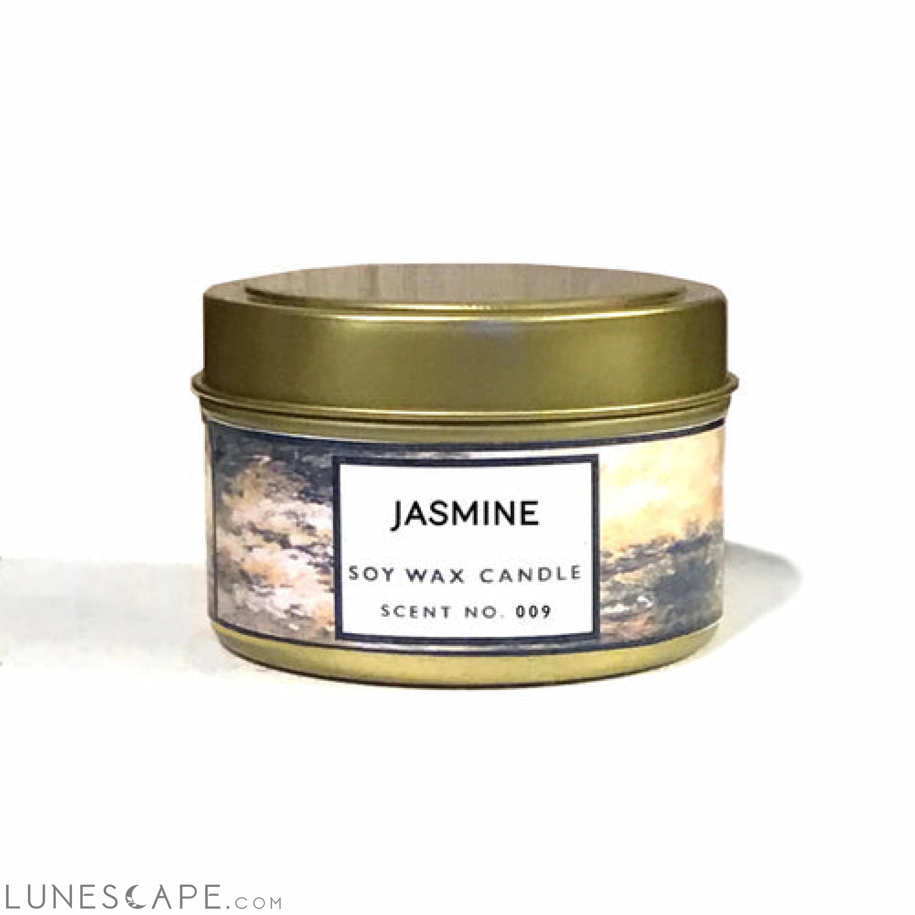 Jasmine Soy Wax Candle LUNESCAPE
