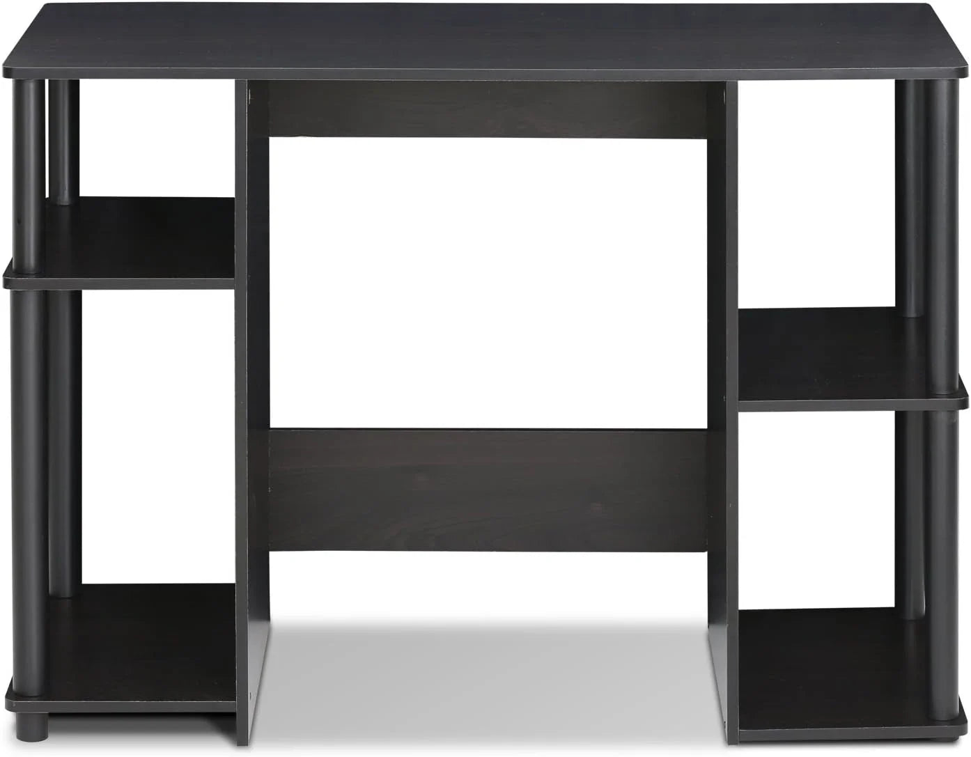 JAYA Computer Study Desk,Open Storage, Espresso LUNESCAPE