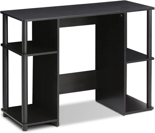 JAYA Computer Study Desk,Open Storage, Espresso LUNESCAPE