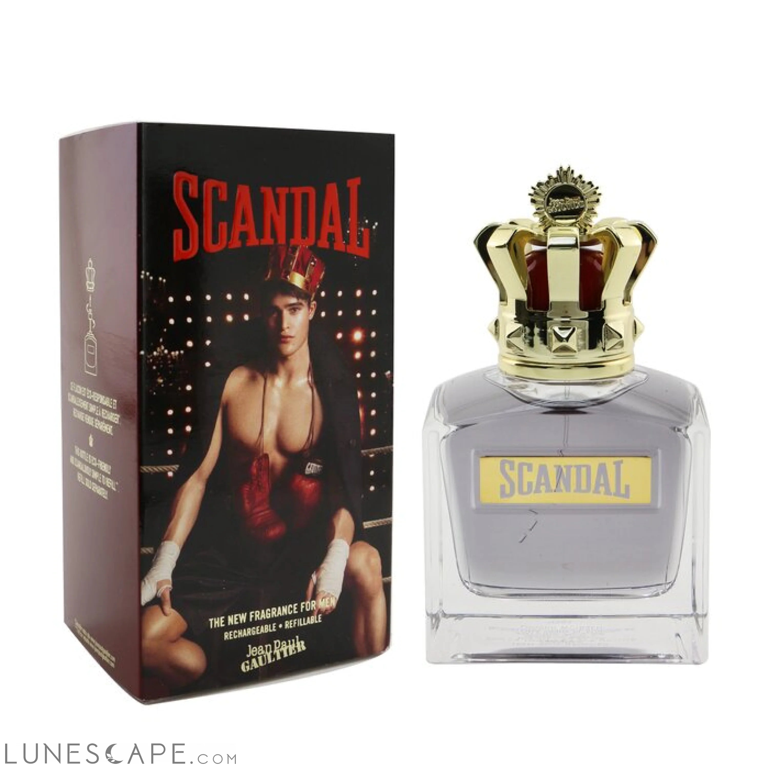 JEAN PAUL GAULTIER - Scandal Pour Homme Eau De Toilette Refillable Spray LUNESCAPE
