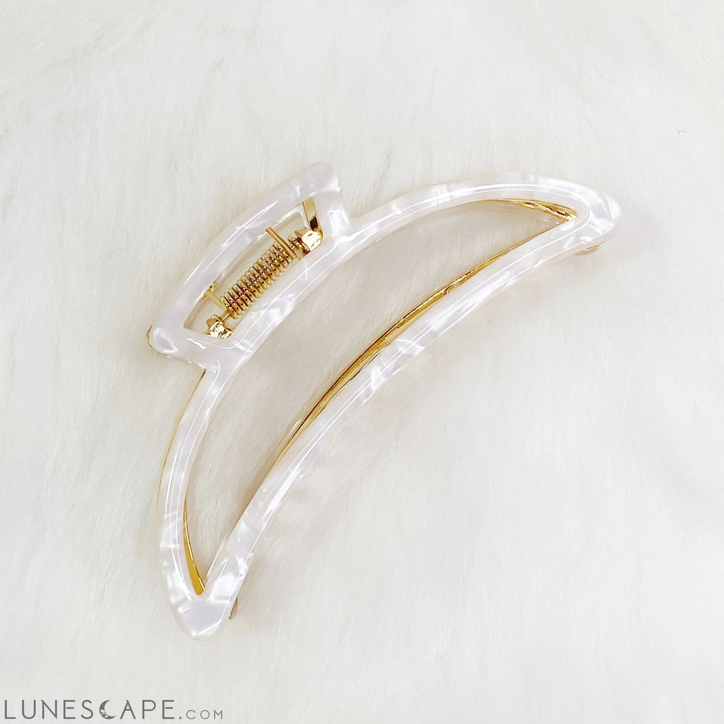 Jenna Half Moon Hair Claw LUNESCAPE