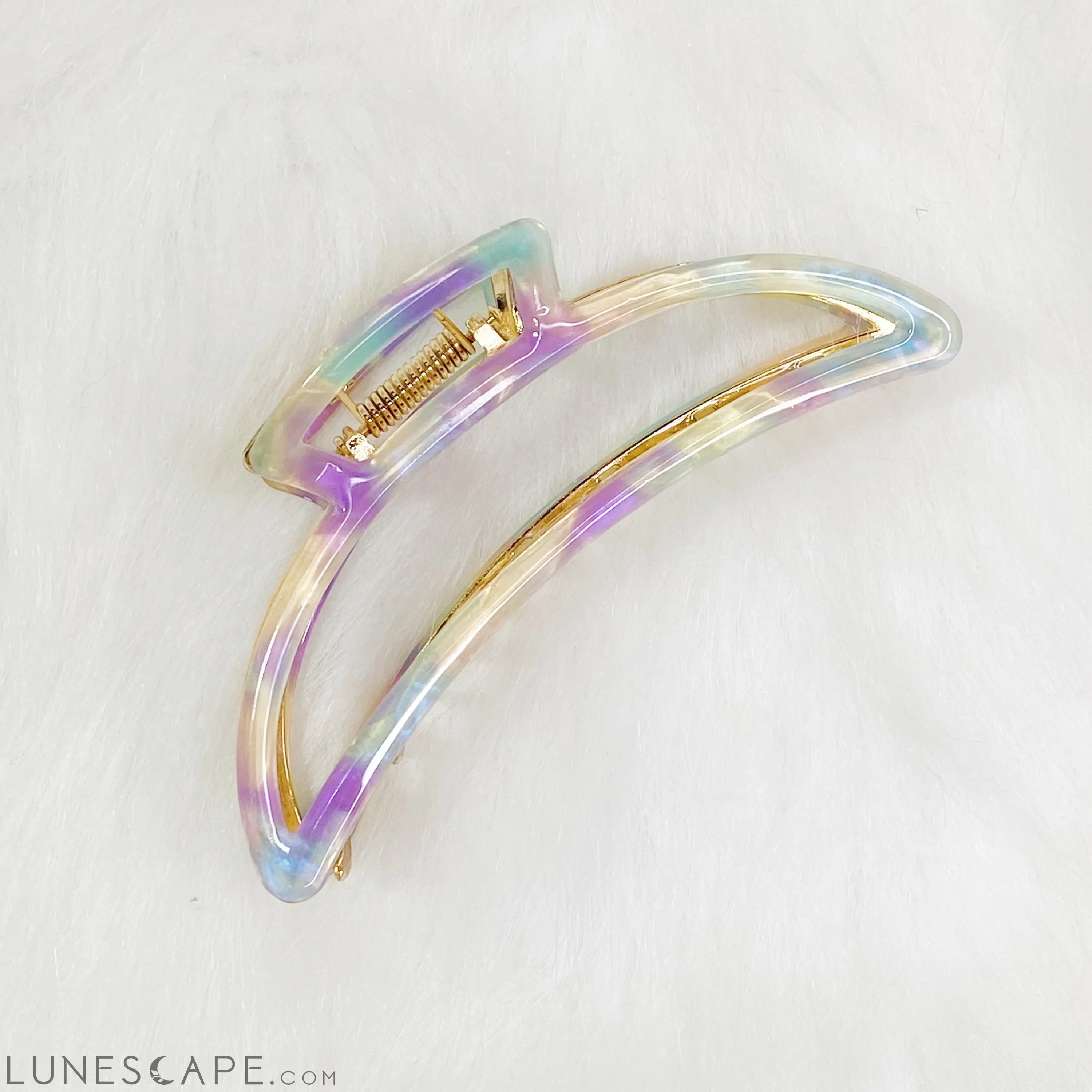 Jenna Half Moon Hair Claw LUNESCAPE
