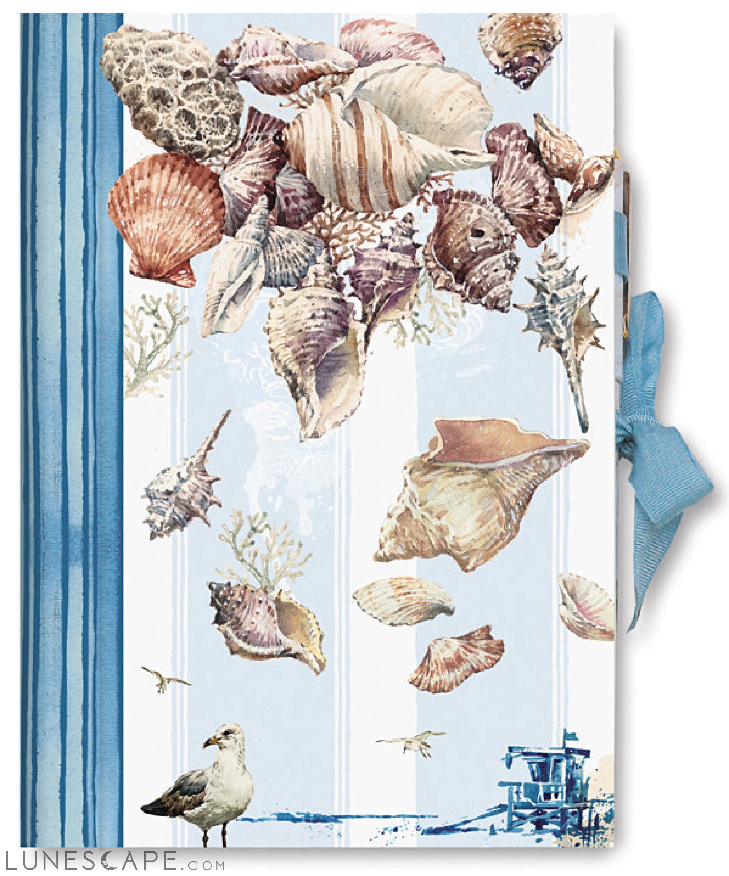 Journal with Pen - Coastal Passion LUNESCAPE