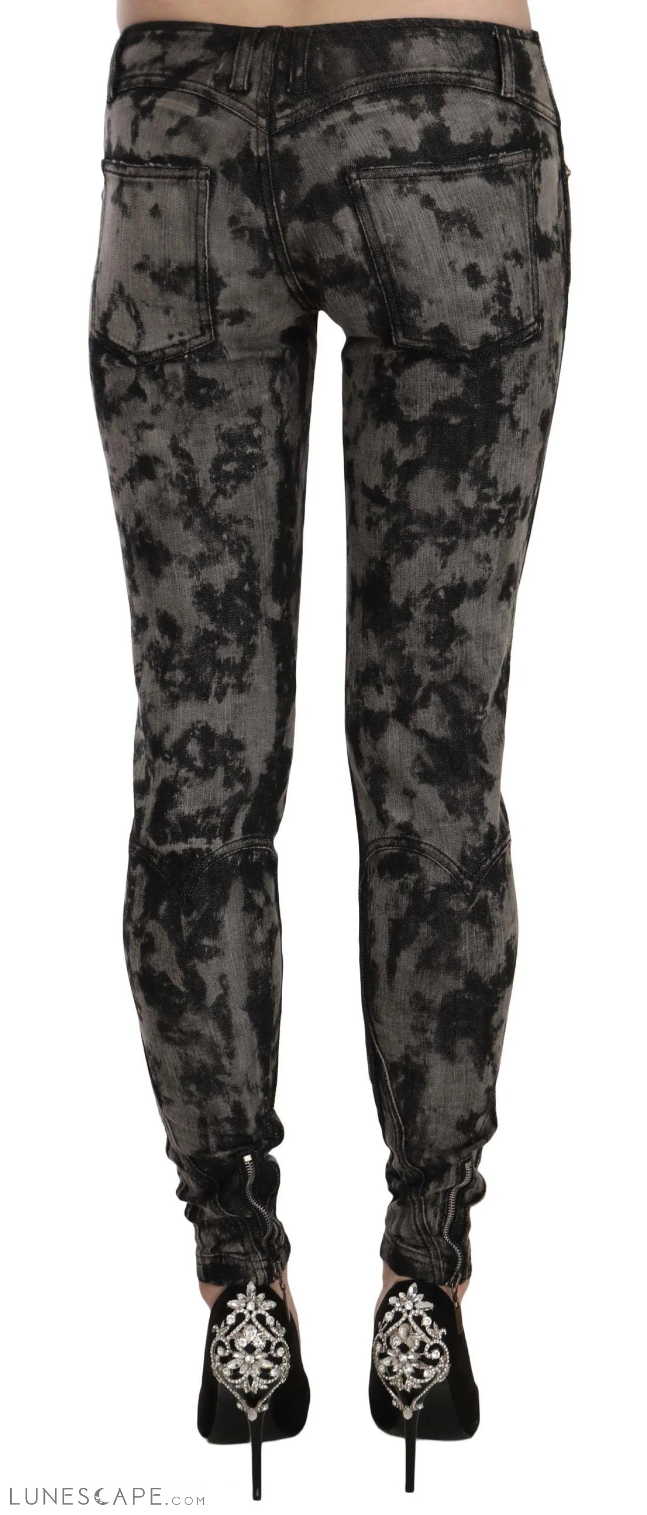 Just Cavalli Elegant Low Waist Skinny Denim Pants LUNESCAPE